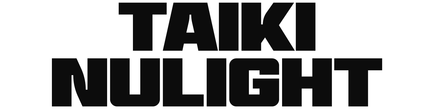 Text graphic with the words 'Taki Night' in bold black font on a black background