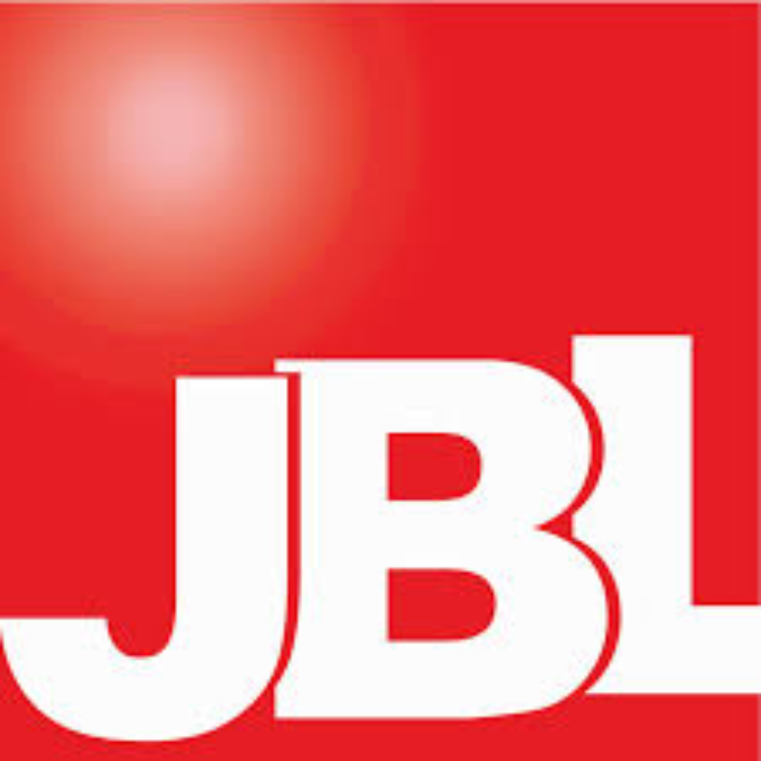 Close-up of the JB Hunt logo on a red background.