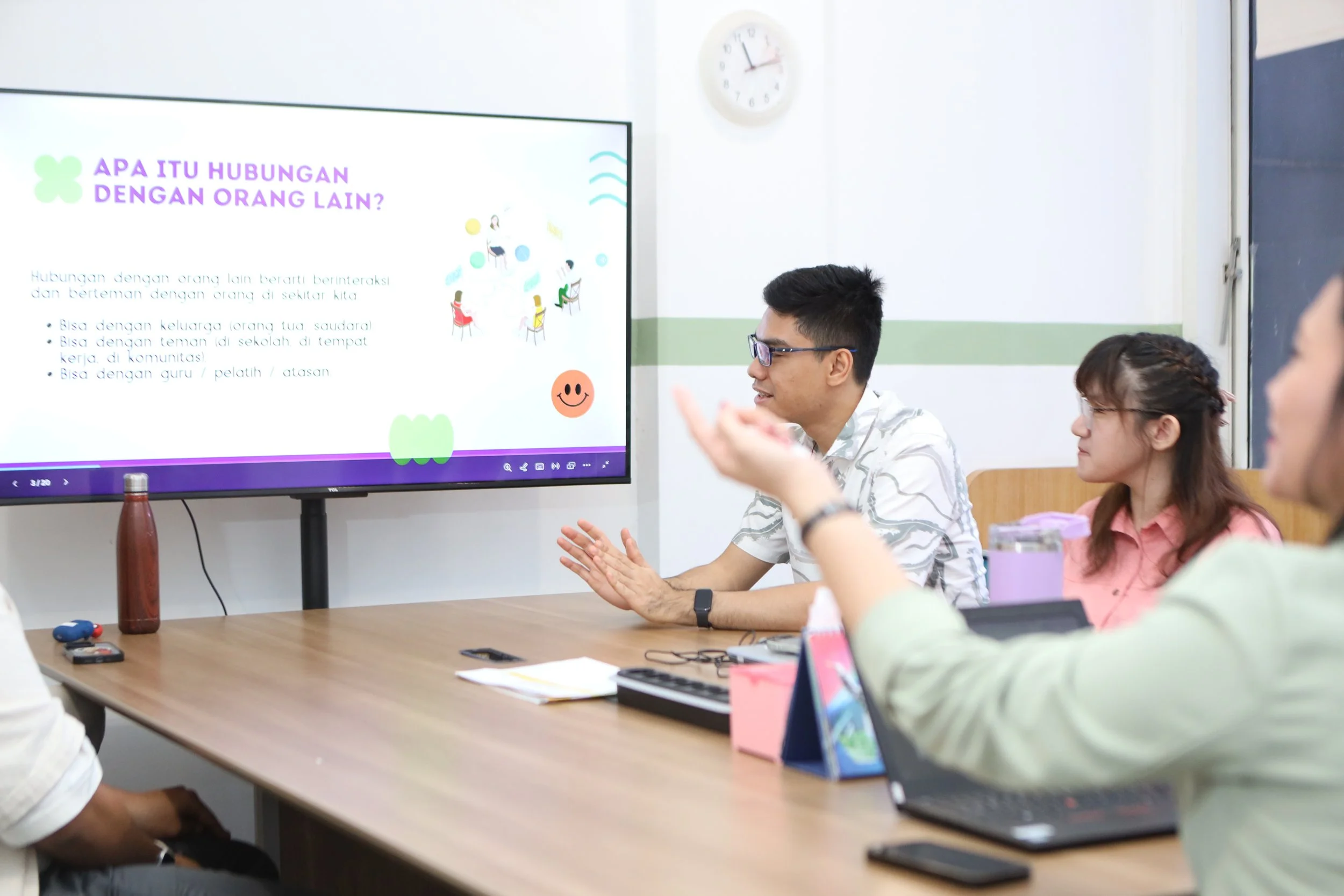 Participants at PUPA Center engaged in practical job exploration through hands-on horticulture activities, building vocational skills and workplace readiness in a real-world setting.