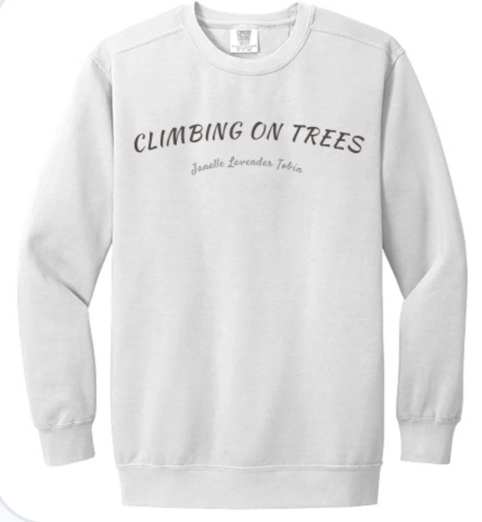 Climbing on Trees Crewneck_front.jpg