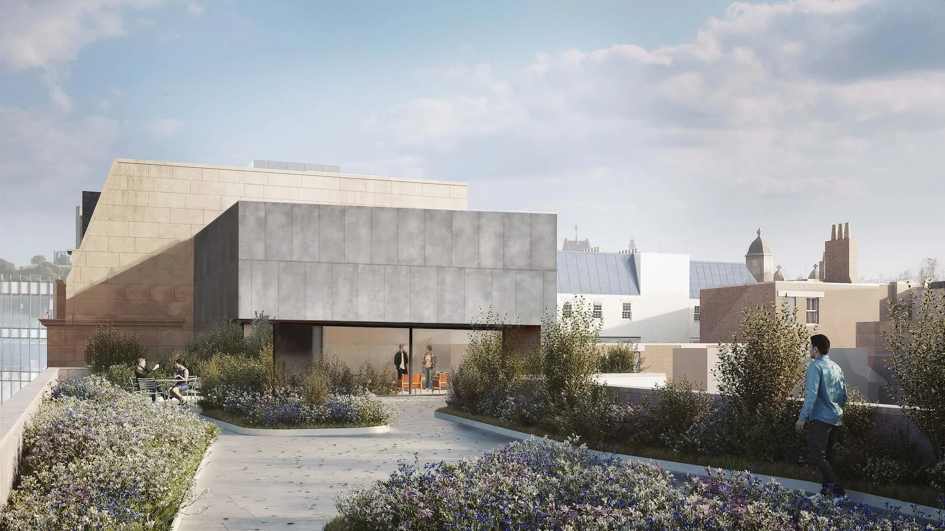 Roof terrace © David Chipperfield Architects