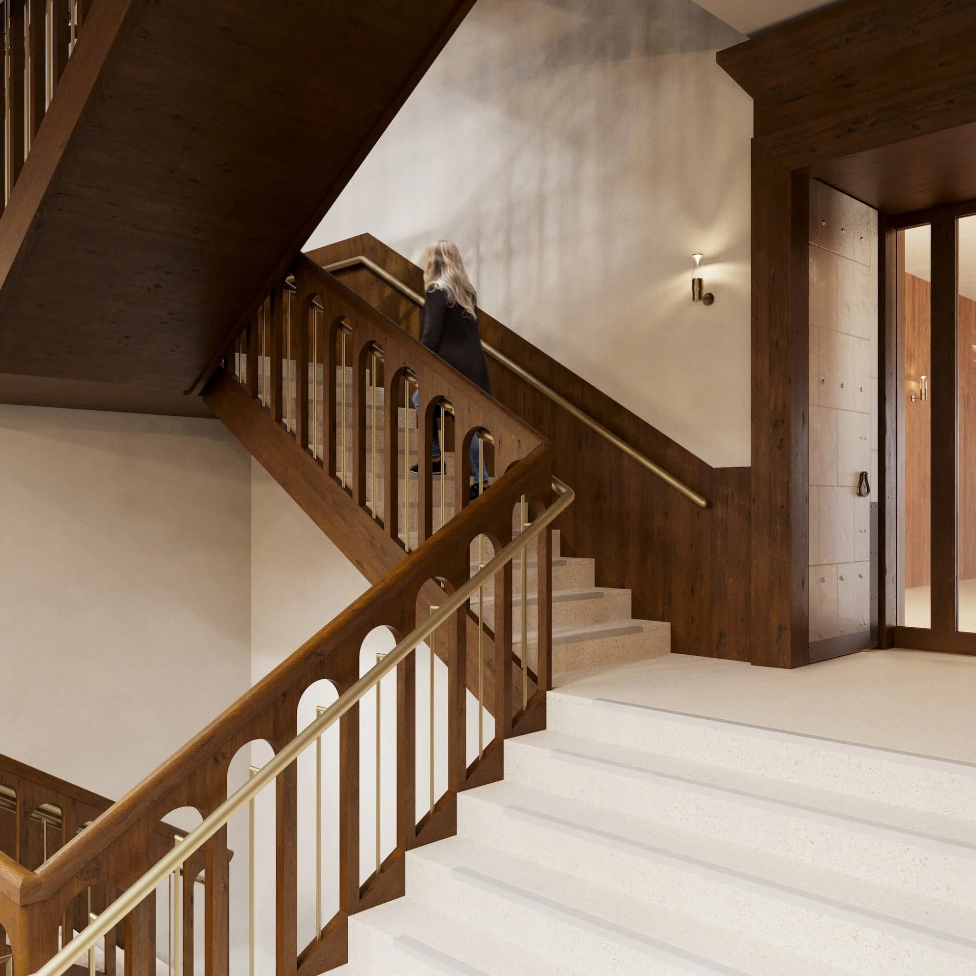 Staircase © David Chipperfield Architects