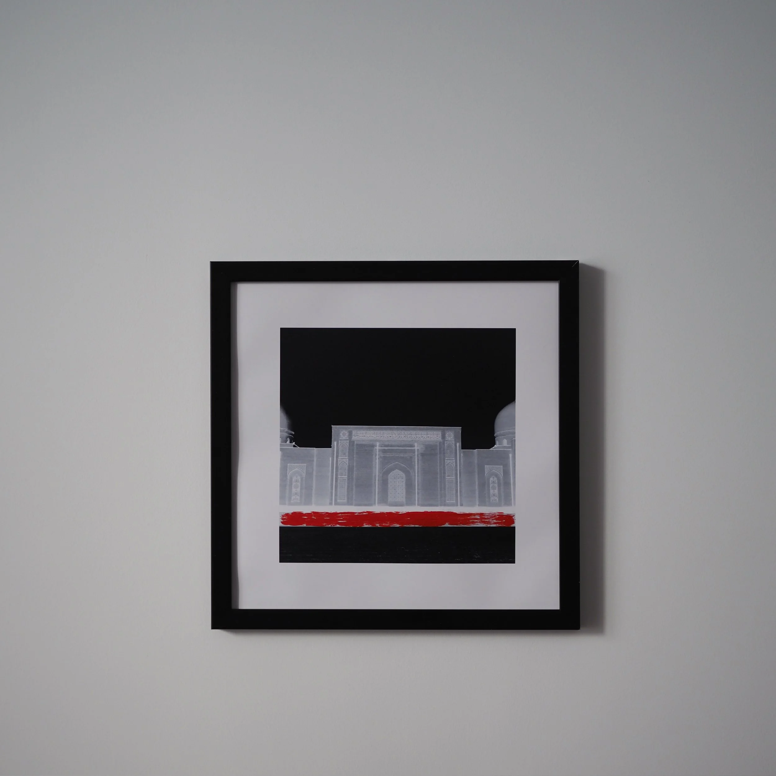 "Самарканд", 2026, 30/30, архивный пигментный отпечаток, акрил