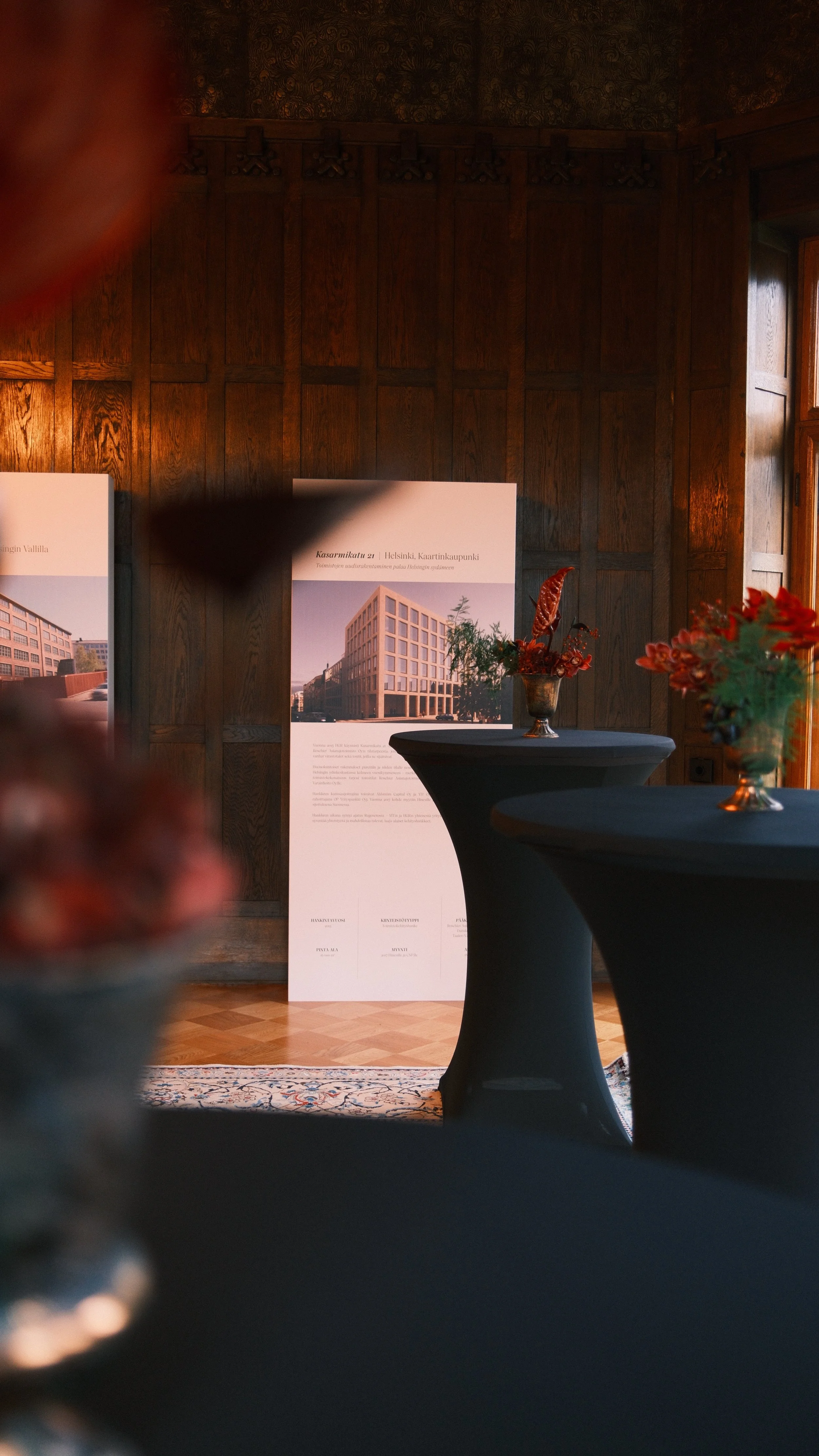 Corporate private event with premium on site hospitality