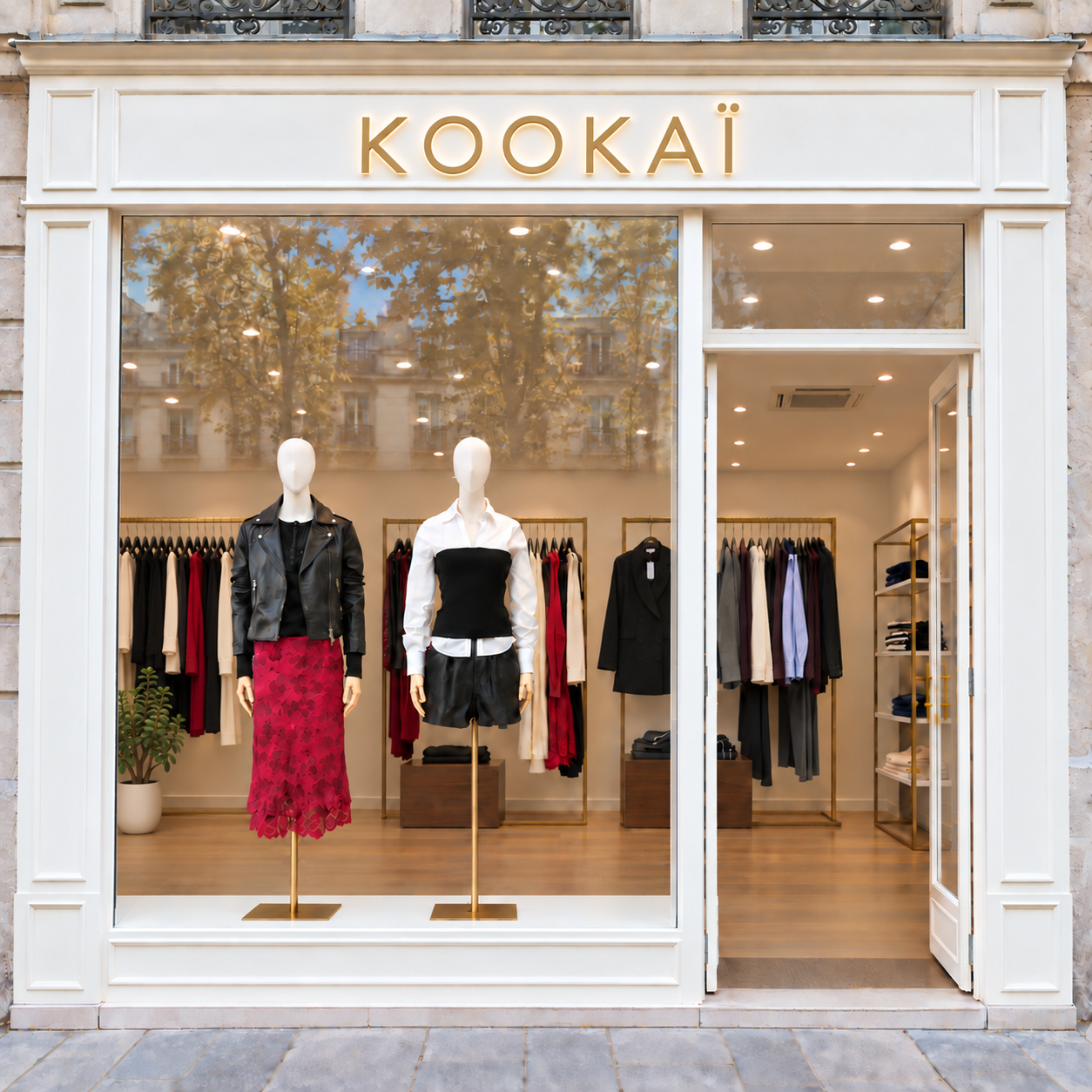 KOOKAÏ - Vitrine assistée par IA