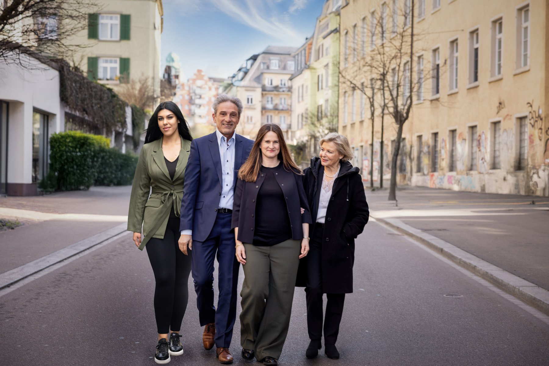 Team der refliktiv IMMOBILIEN AG in Zug