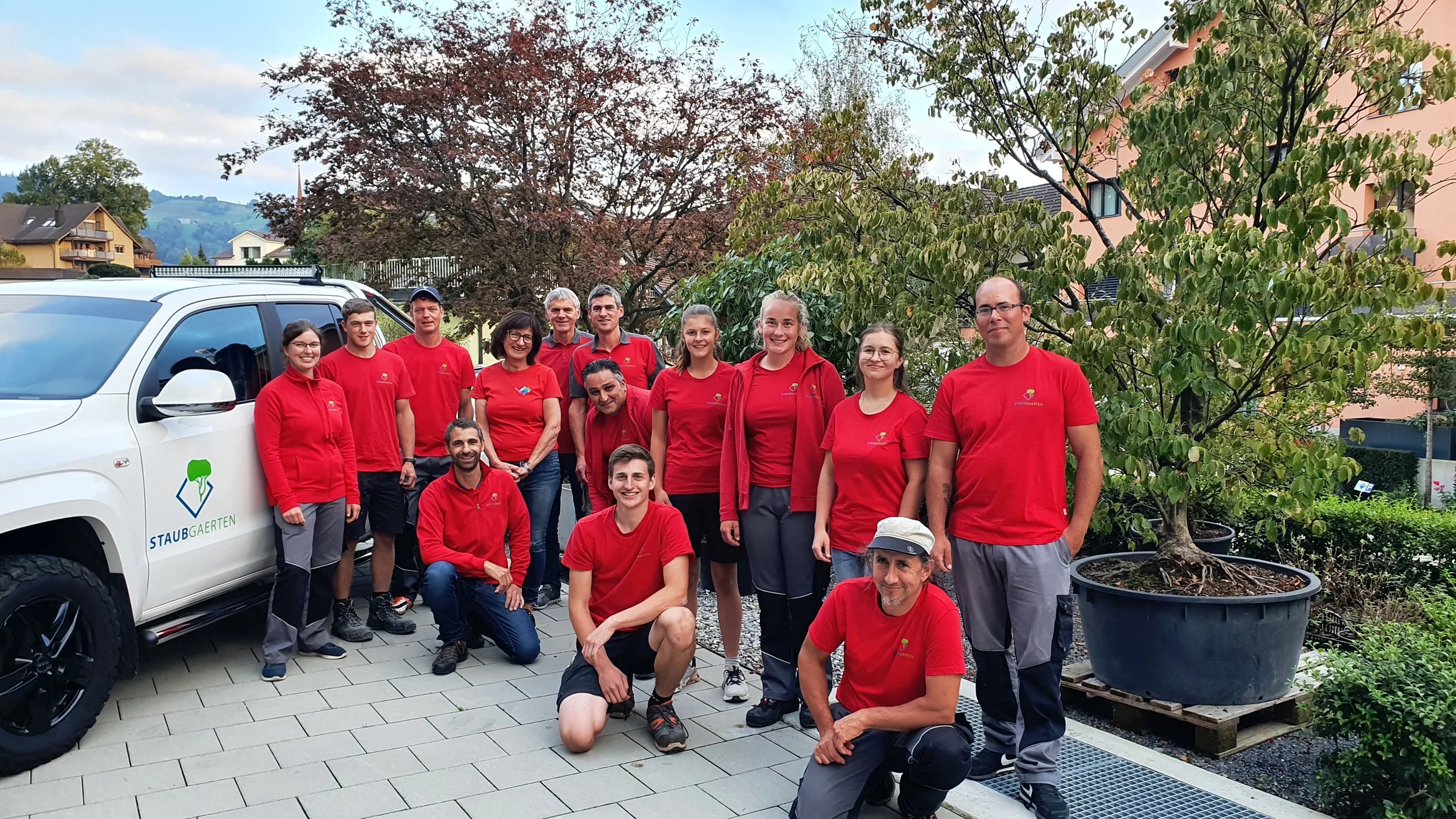 Abbildung vom Team von Staub Gärten in Oberägeri im Ägerital