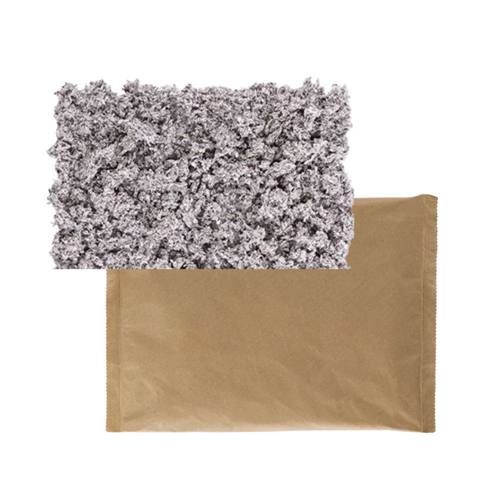 SUPASO Isolierverpackung aus recyceltem Altpapier