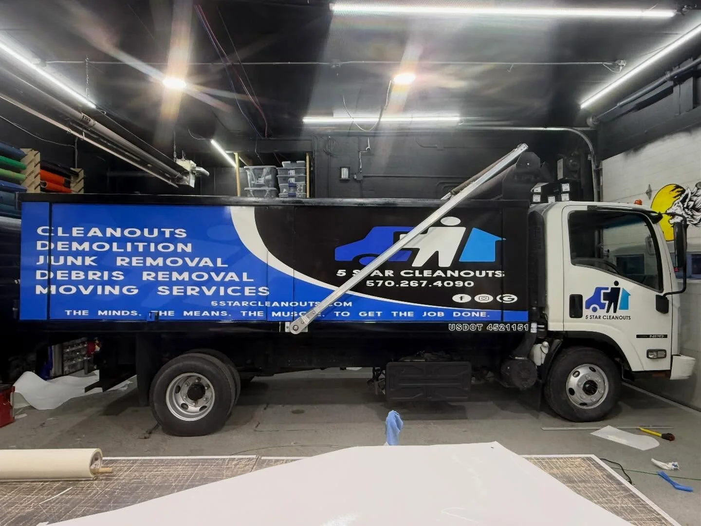 New 5 star clean out truck ready for service. Get ahold of them asap!!!