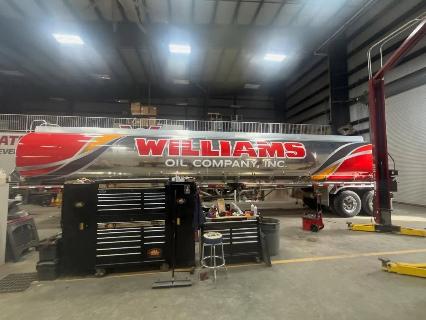 Tanker complete and ready for service!