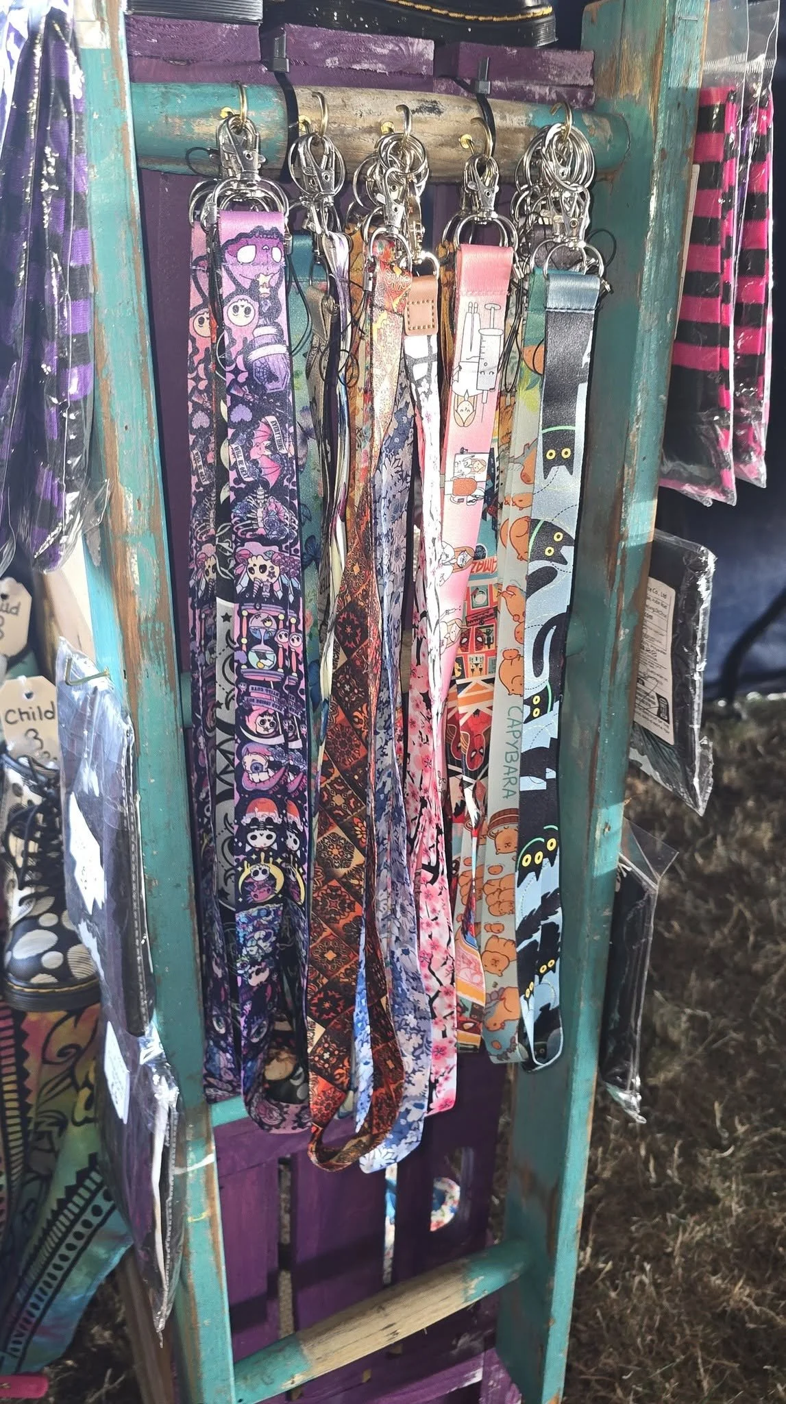 Collection of novelty ties