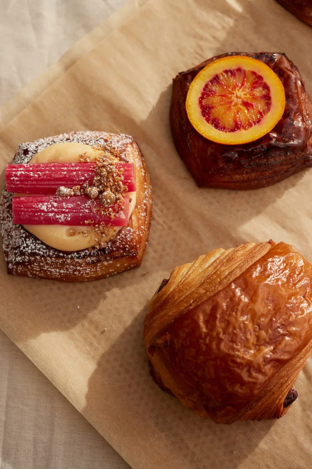 Various pastries