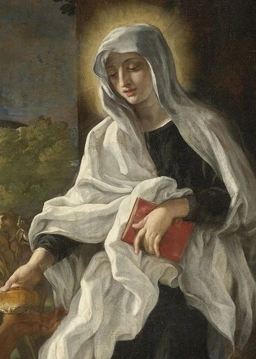 St. Frances of Rome patron saint of motorists and widows