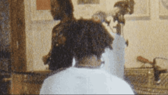 Sampha and Mansur Brown in studio