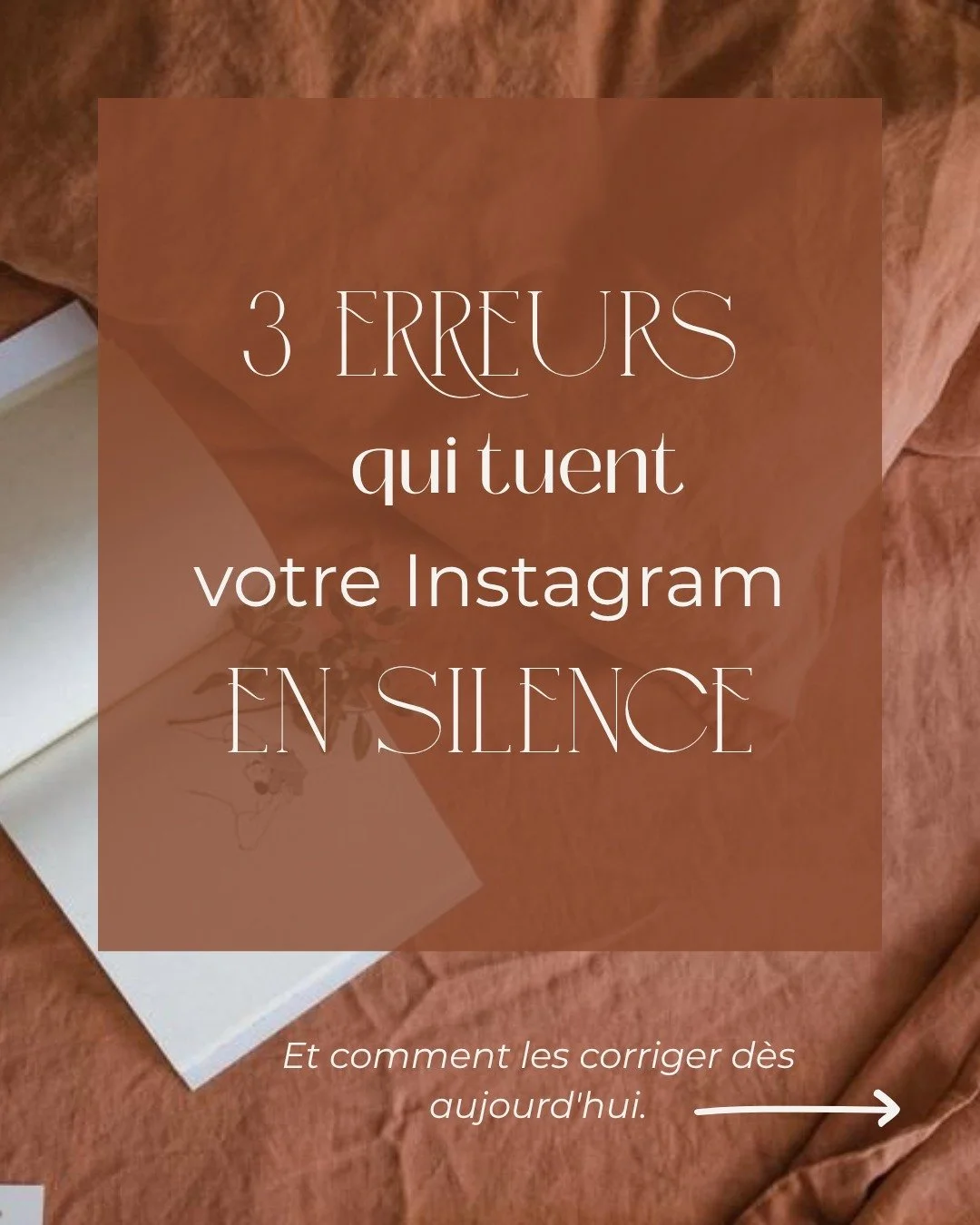 J'audit des comptes Instagram de professionnels chaque semaine.

Et les m&ecirc;mes erreurs reviennent, encore et encore.

Le pire ? Ces erreurs sont invisibles quand on est &agrave; l'int&eacute;rieur de son activit&eacute;.

Envoyez "AUDIT&quo