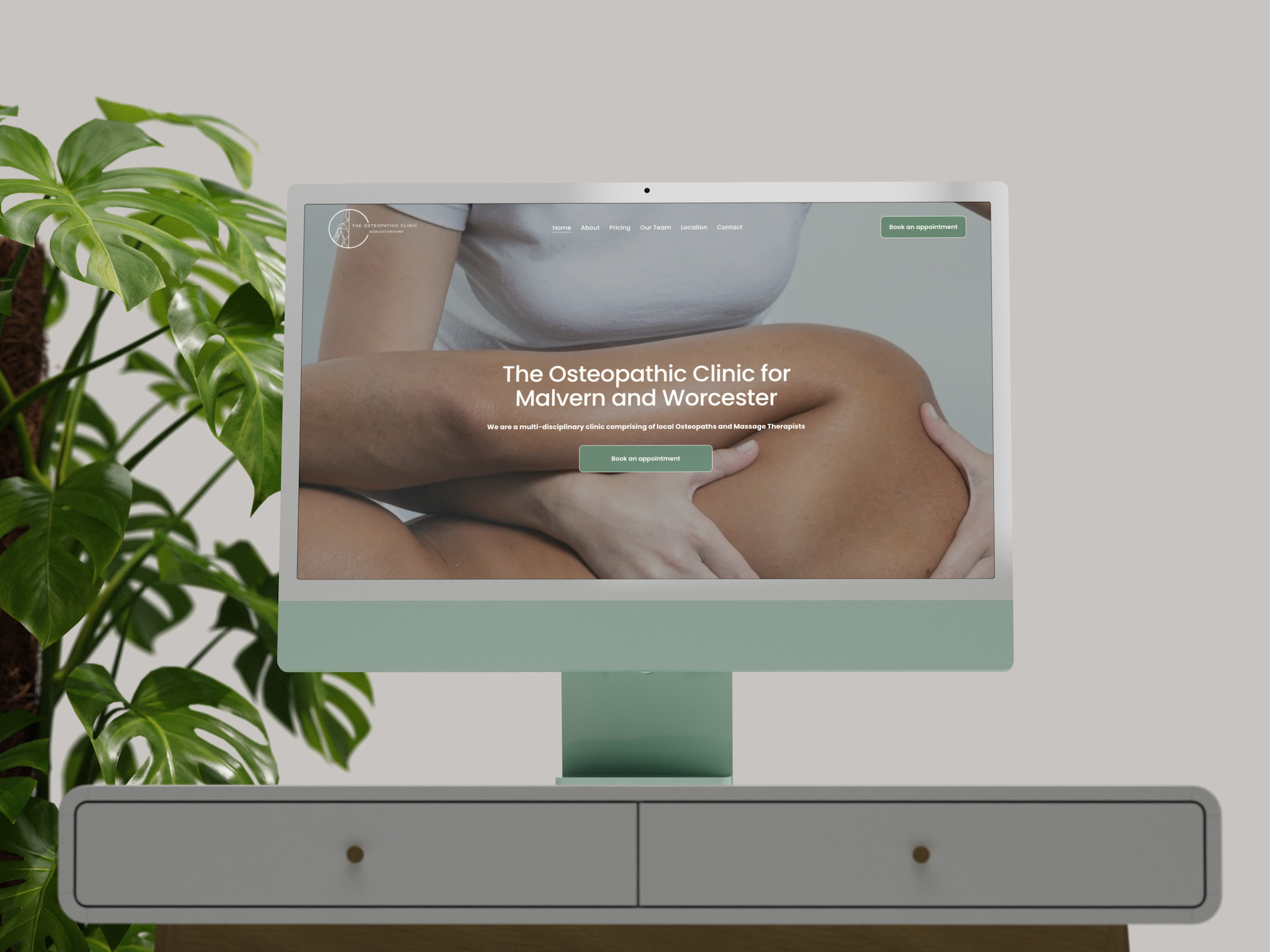 Healthcare Web Design For The Osteopathic Clinic