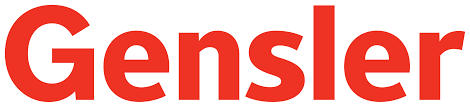 The Gensler logo in red text.