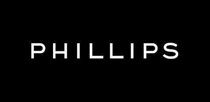 Black background with white text reading 'PHILLIPS'
