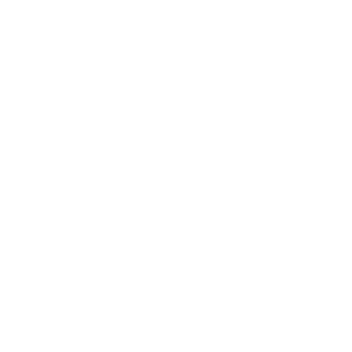 Two white quotation marks on a black background.