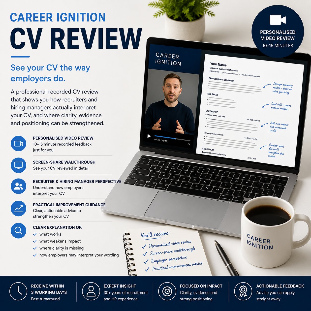 Career Ignition CV Review