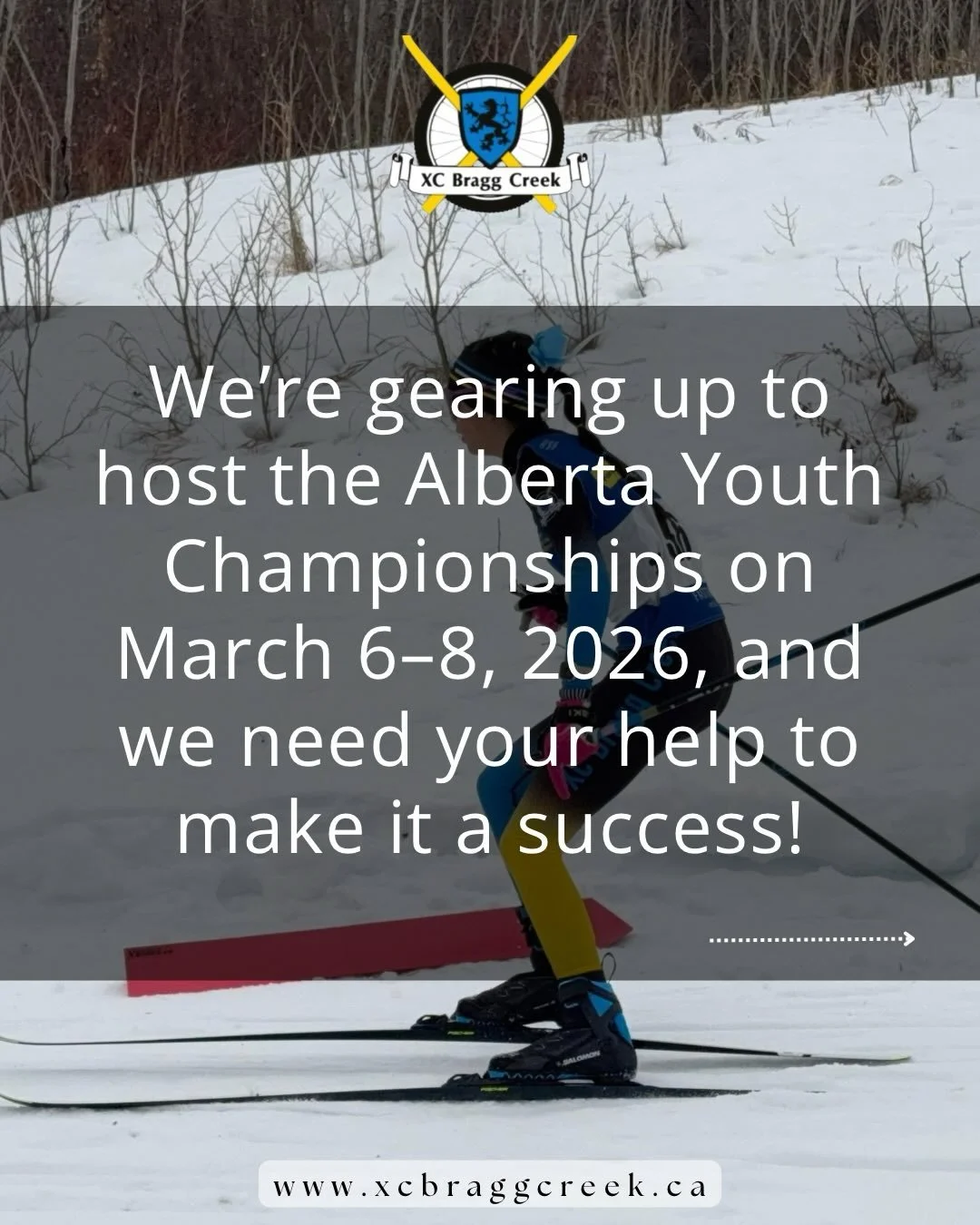 Volunteers &amp; baking needed for AYC! 

To sign up to volunteer, visit the link in bio @xcbraggcreek 

To help with baking to fuel our racers contact: secretary@xcbraggcreek.ca or clubpresident@xcbraggcreek.ca