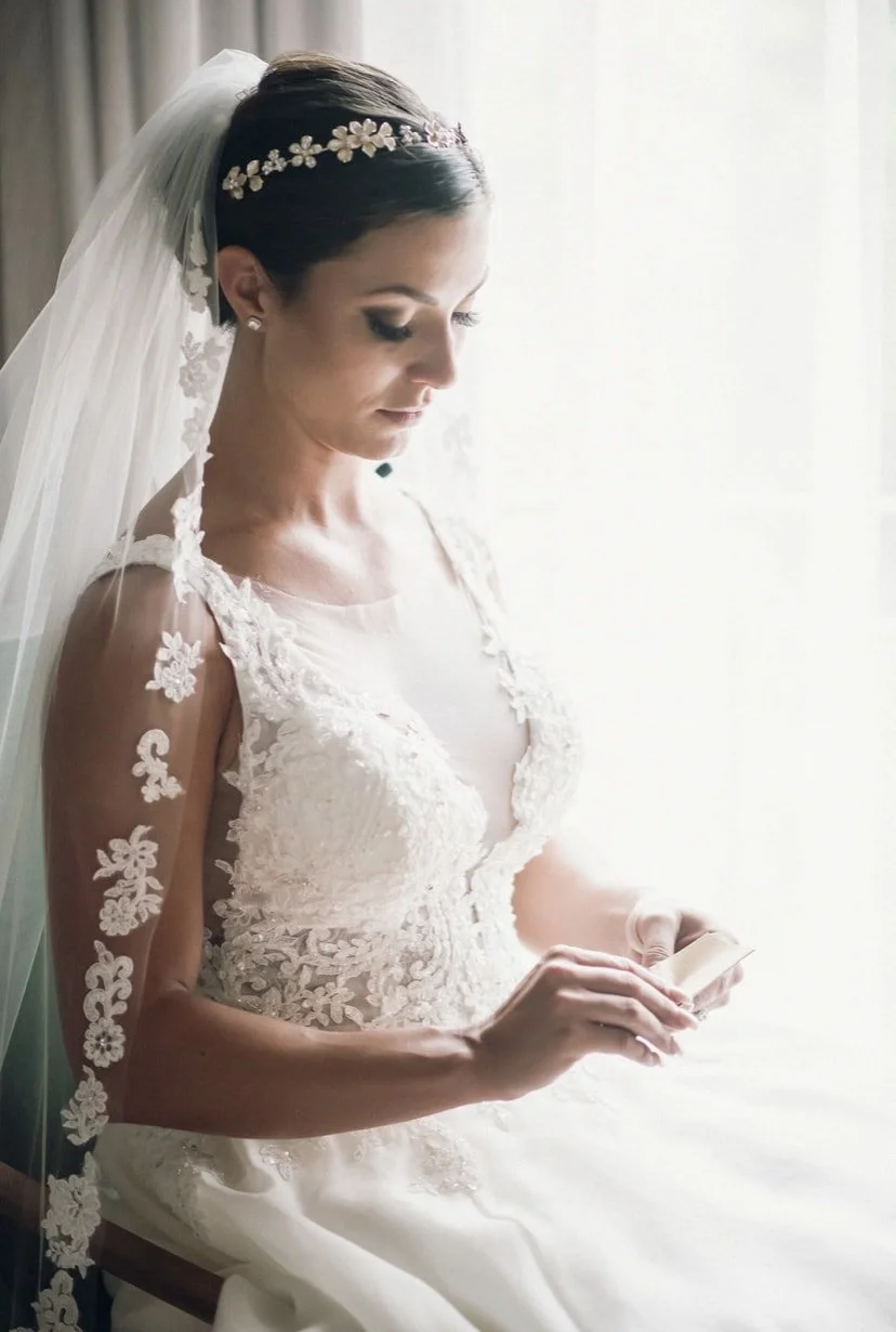 A beautiful Bride, ready for her big day, styled by Cecilia Acquaroli
