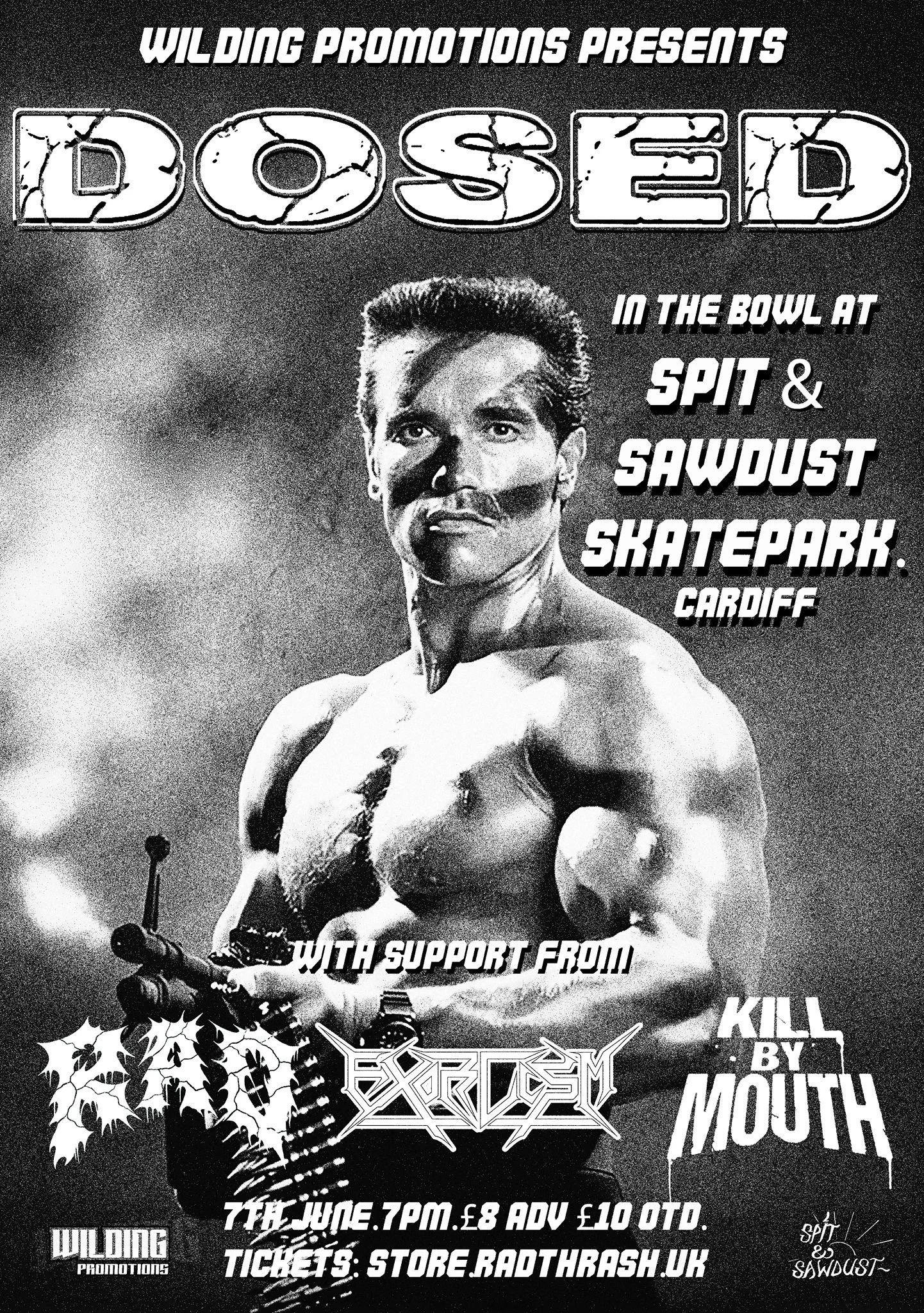 thrash X skate gig night