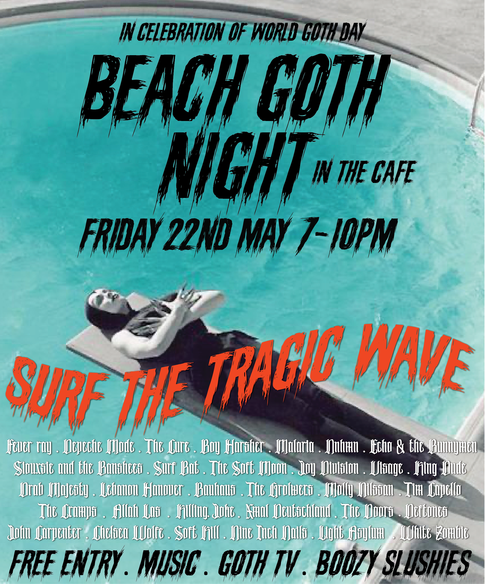 beach goth night