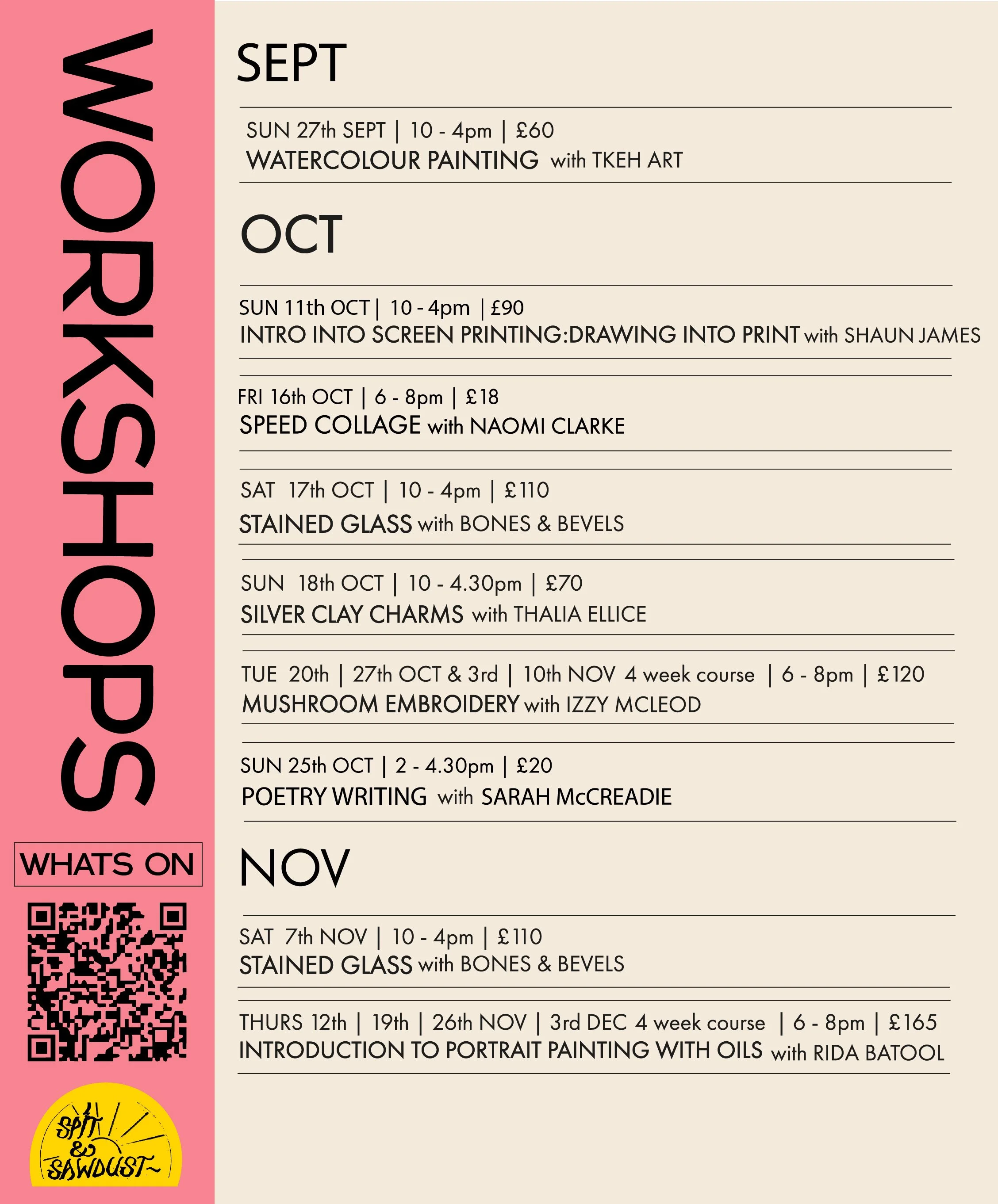 workshops