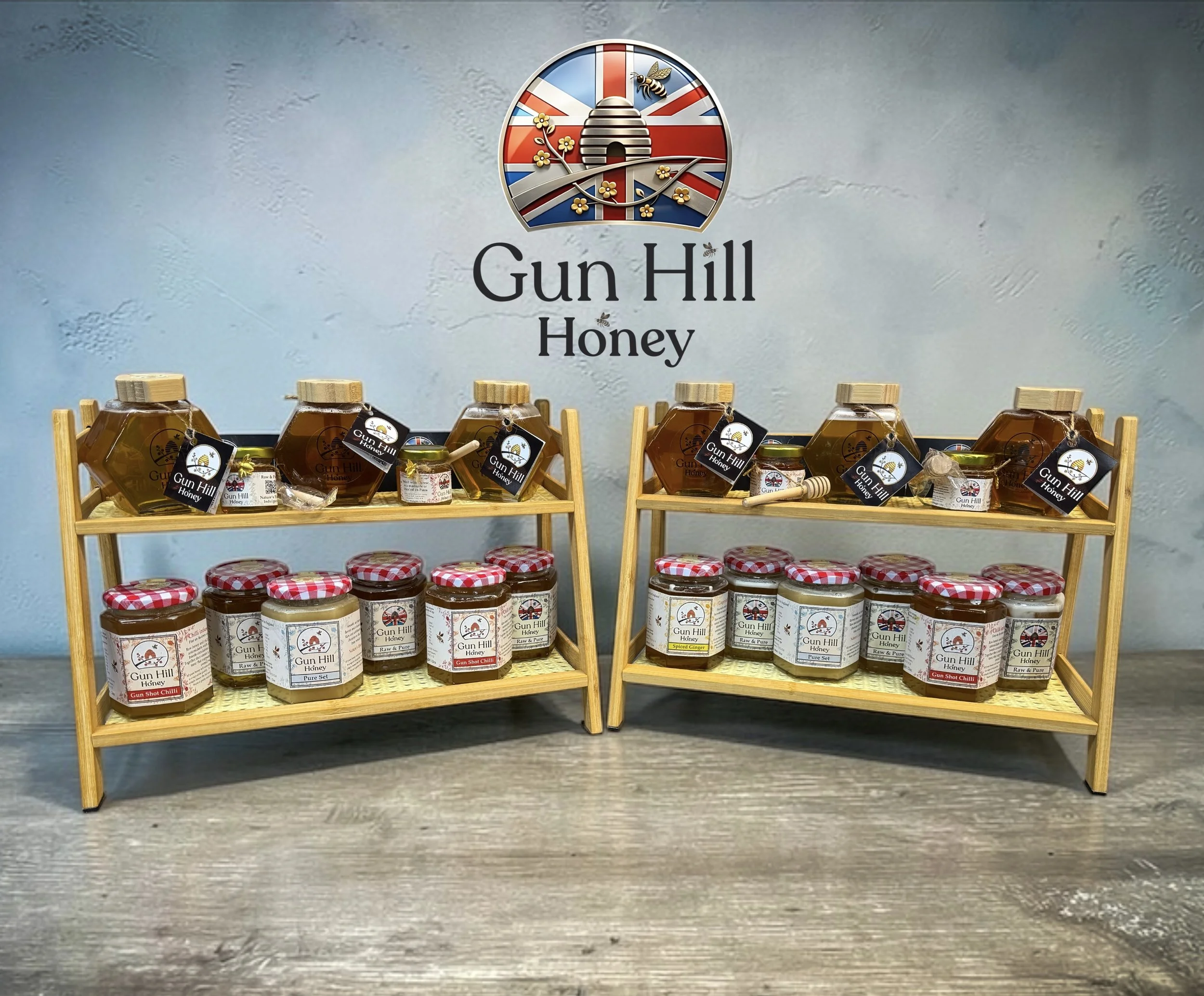 Become a stockist and get you first batch of Honey and a display for free - see the contact us page for details.