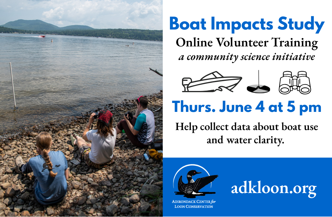 Boat Impacts Study: Volunteer Training 