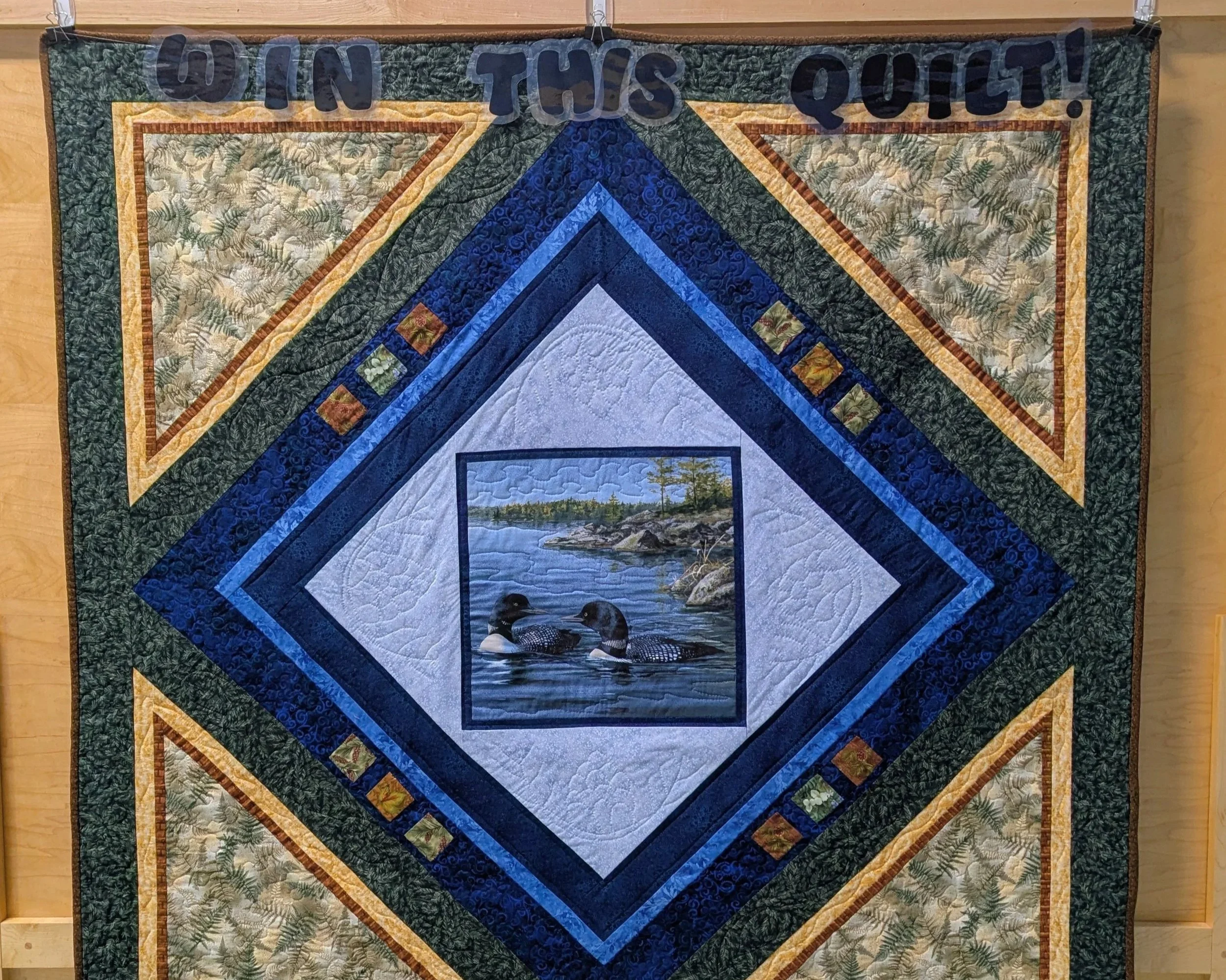 Quilt Raffle Drawing on May 26