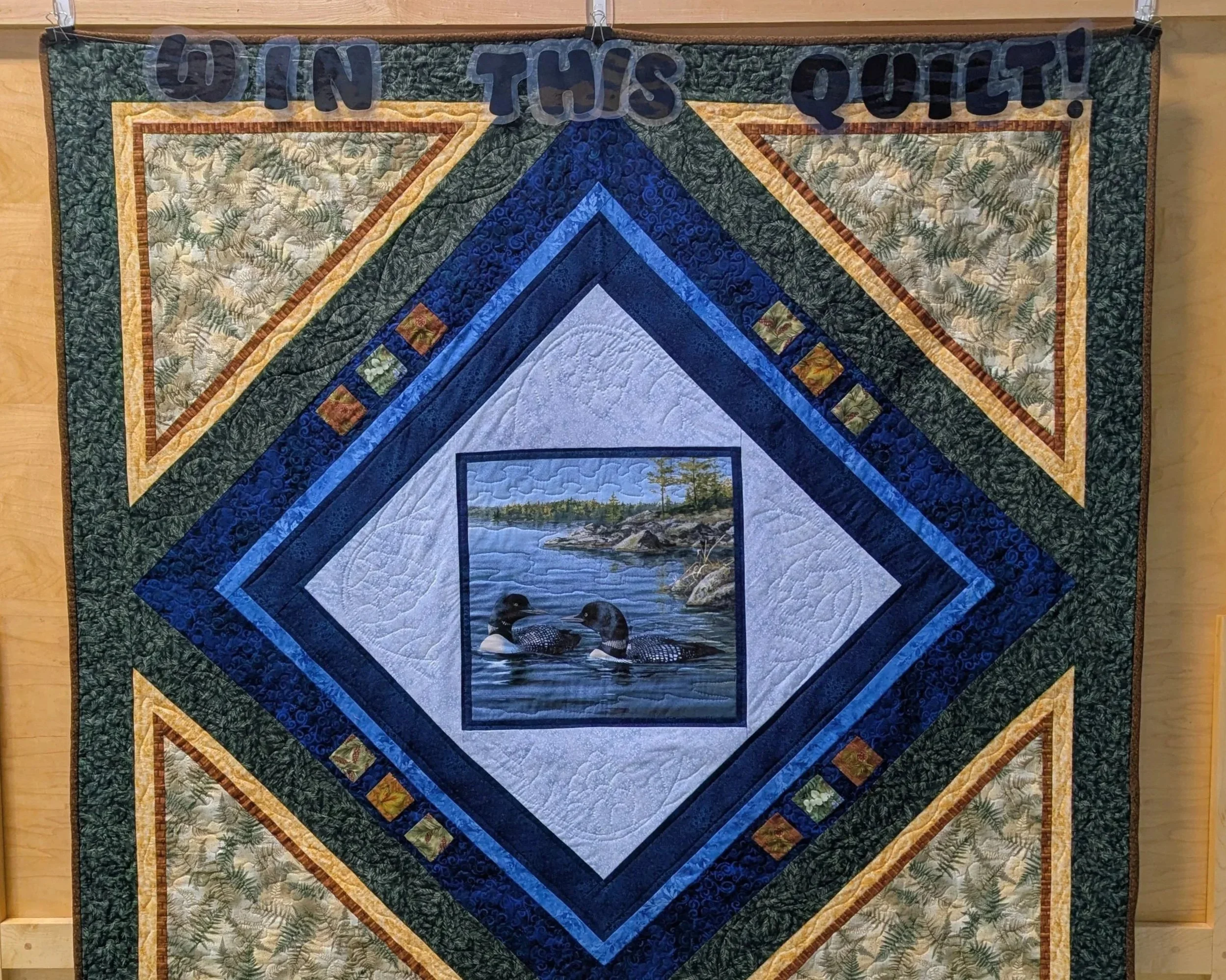 Quilt Raffle Drawing on May 26