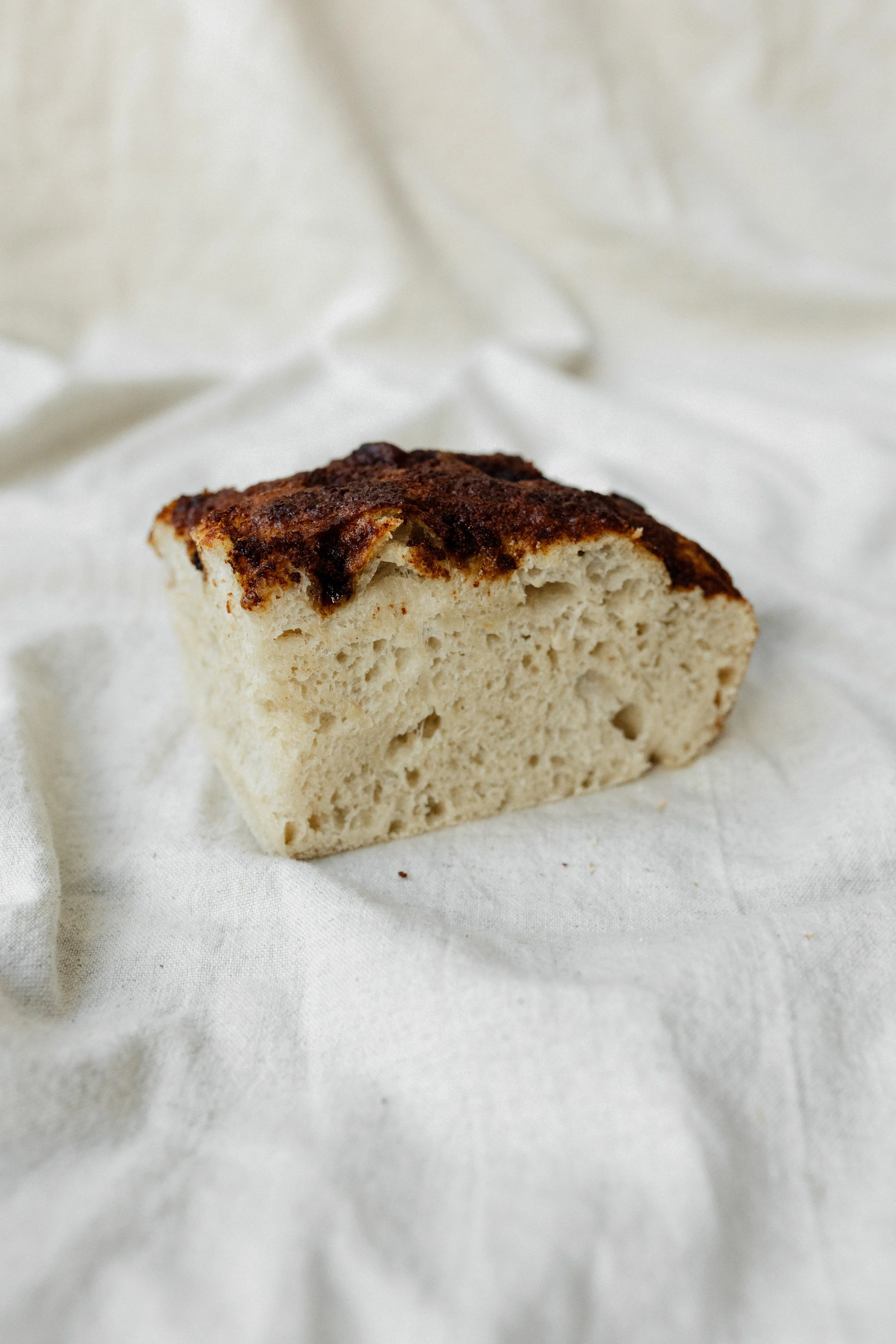 Focaccia cinnamon roll