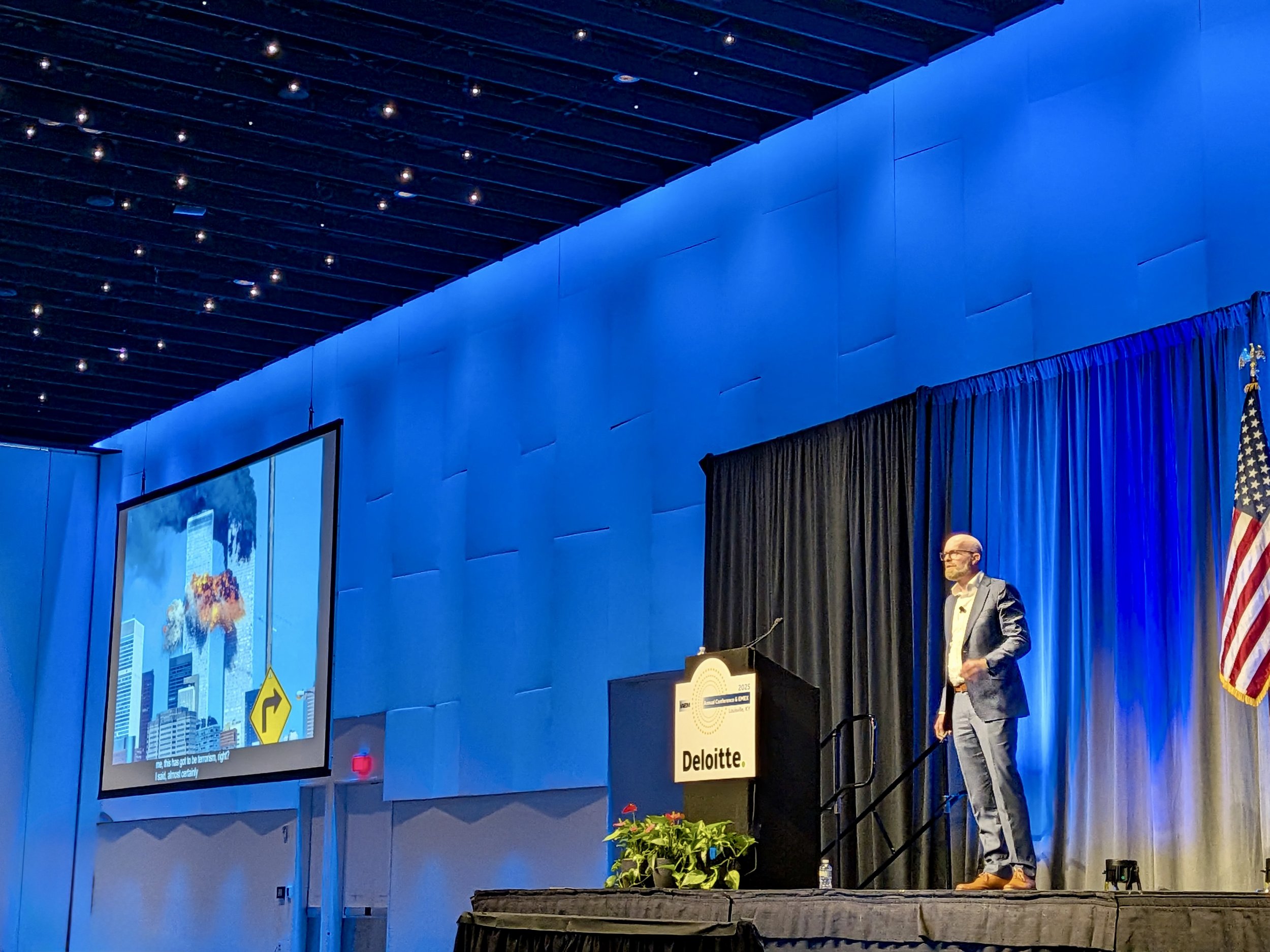 Daniel Kaniewski addresses the 2025 International Association of Emergency Managers annual conference