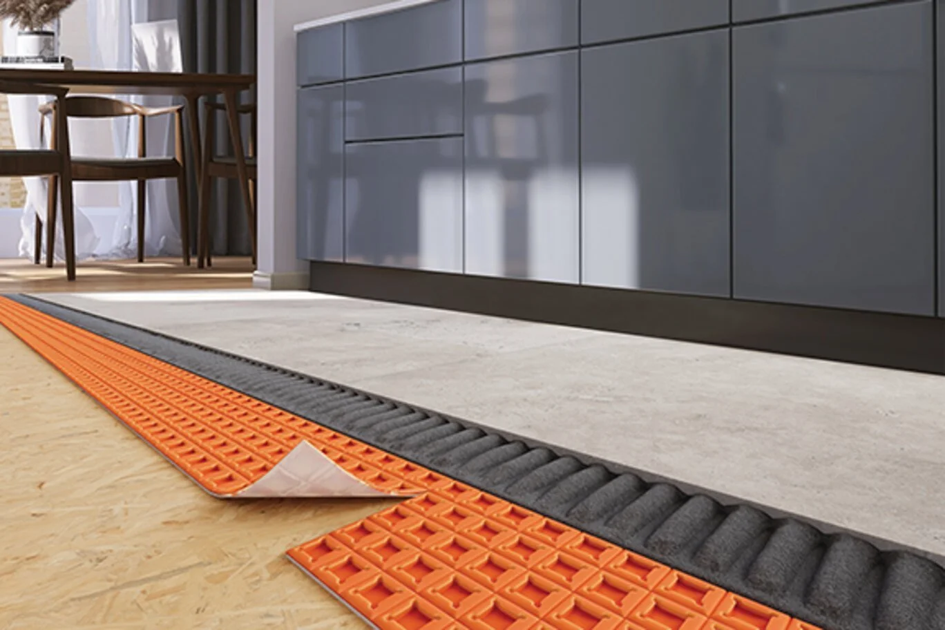 Ditra uncoupling membrane
