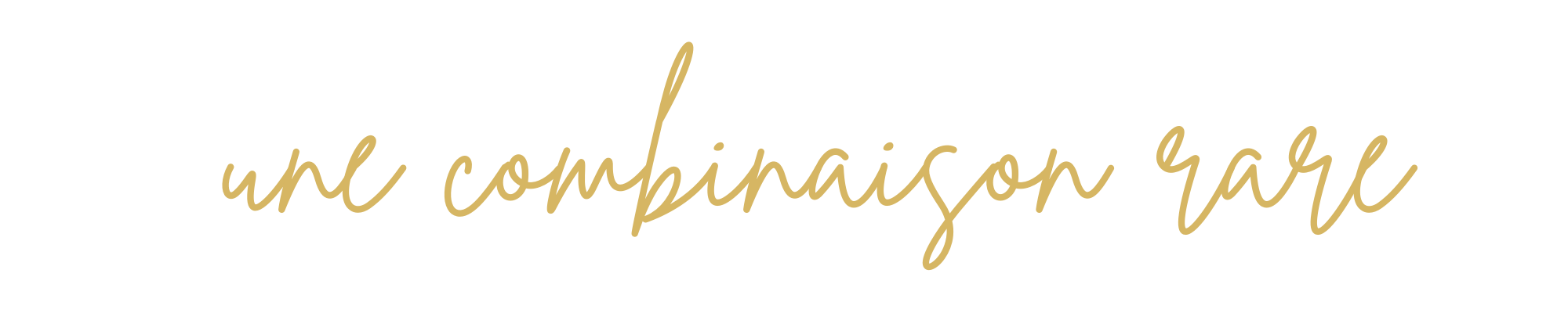 combinaison rare parcours