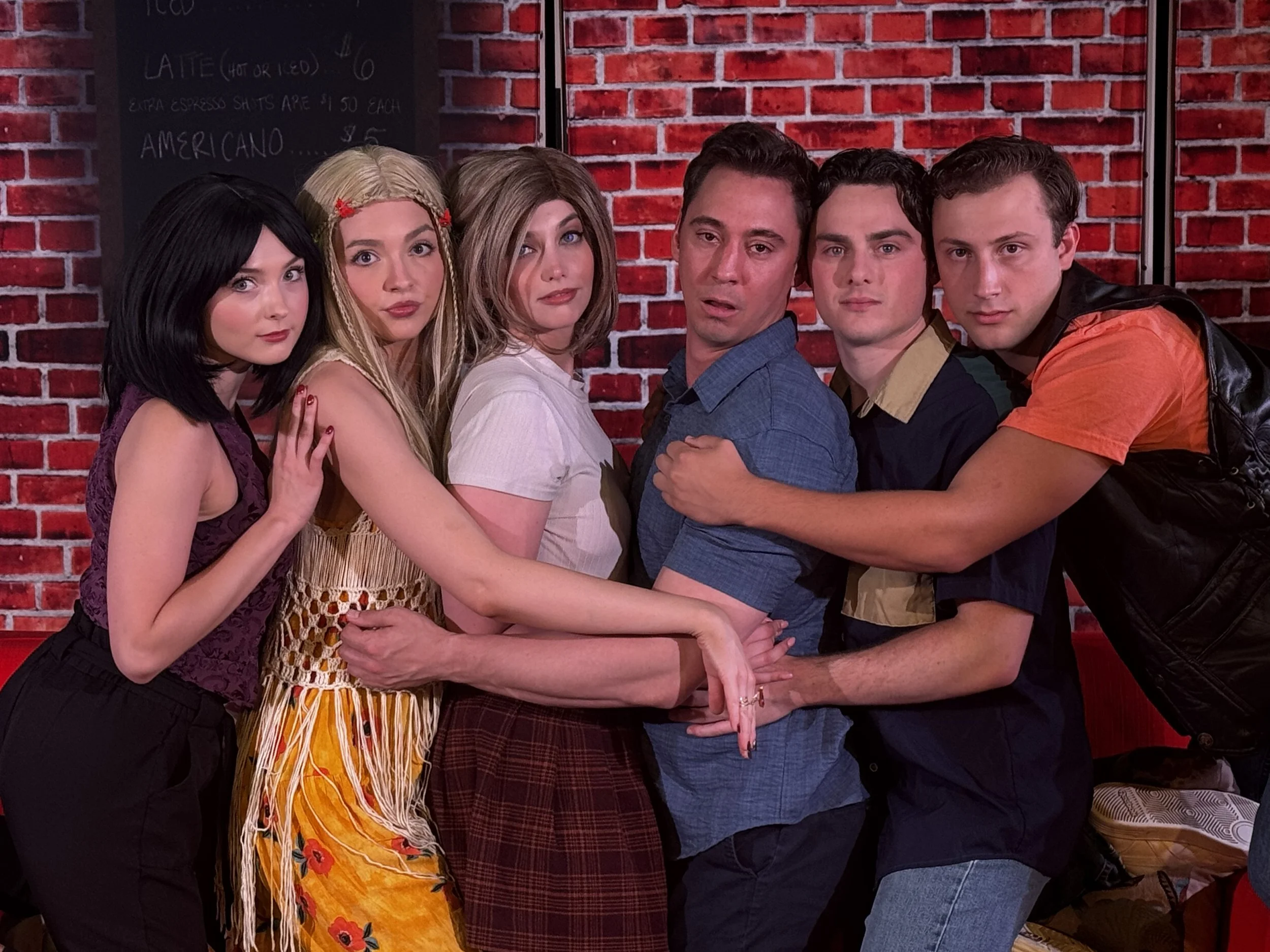 Promotional photo as Phoebe in "Friends! The Musical Parody" off-Broadway