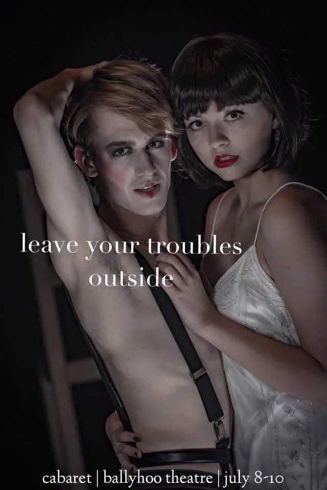 Promotional poster for "Cabaret"