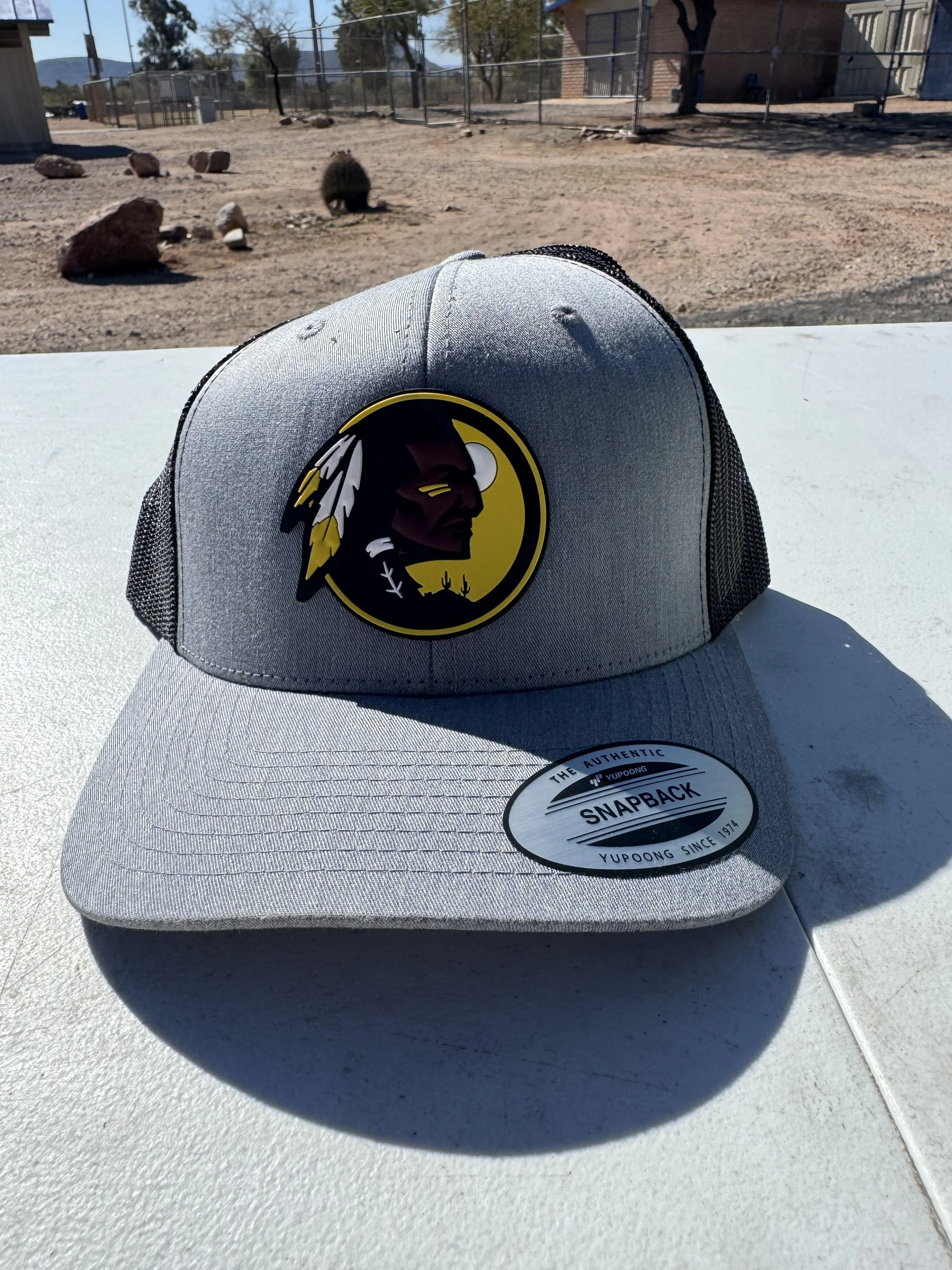 Gray Snapback Hat 2024