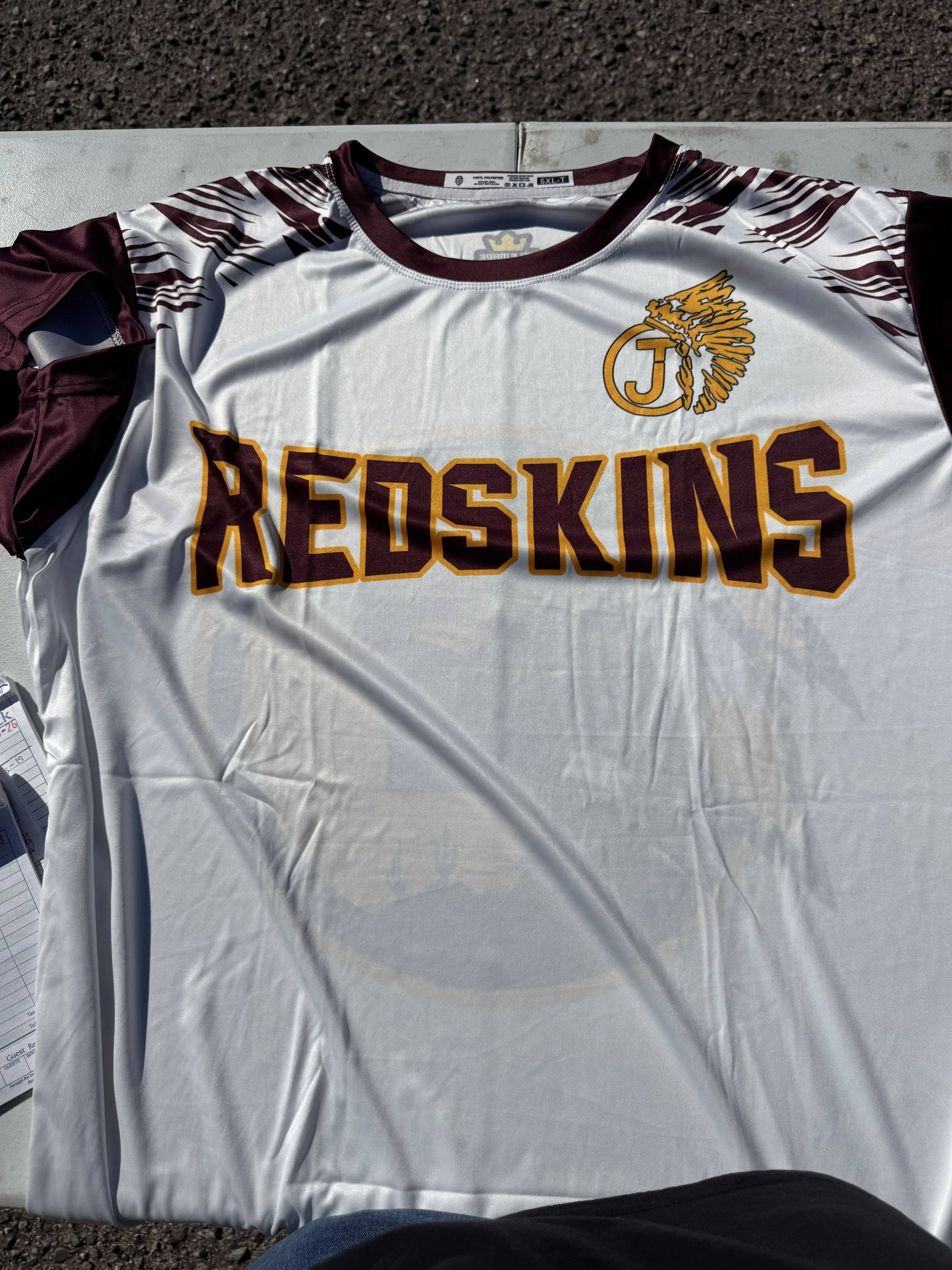 White Organization Shirt