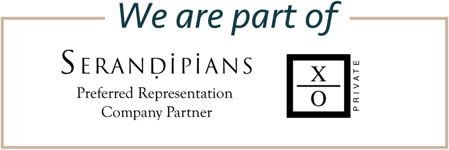 Text on a sign that reads, 'We are part of an organization' with some decorative lines and background colors.