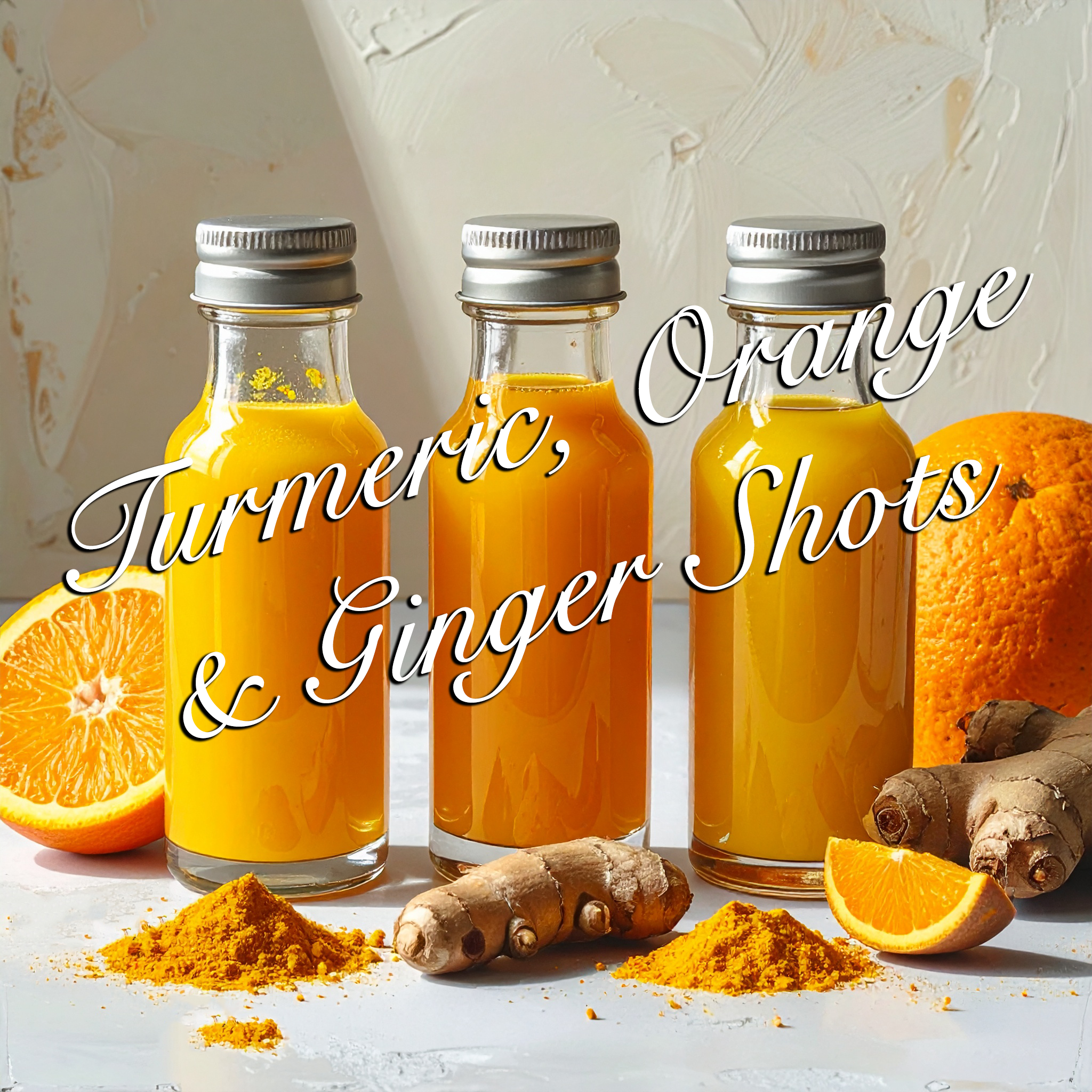 Turmeric, Orange &amp; Ginger Shots, What’s the Fuss?