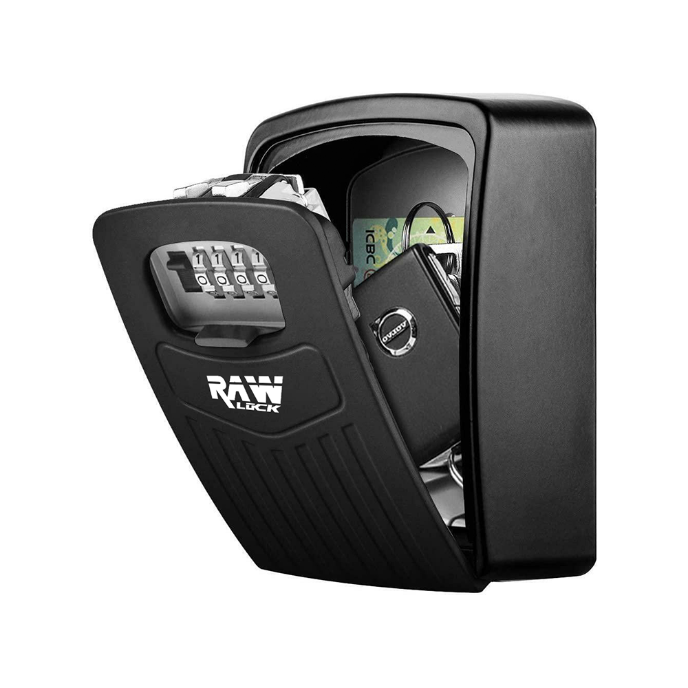 RAW LOCK XL Key Safe Box - Black
