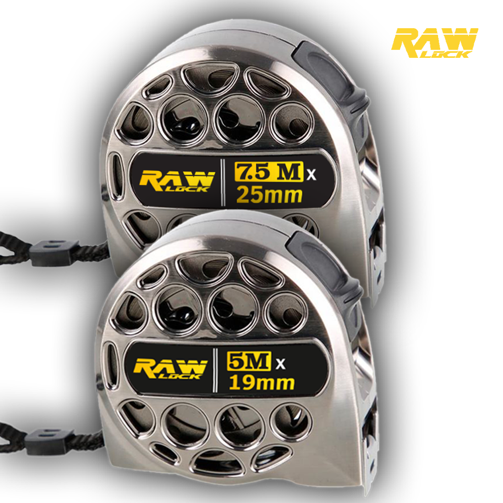 RAW LOCK - Premium Hollow Tape Measure