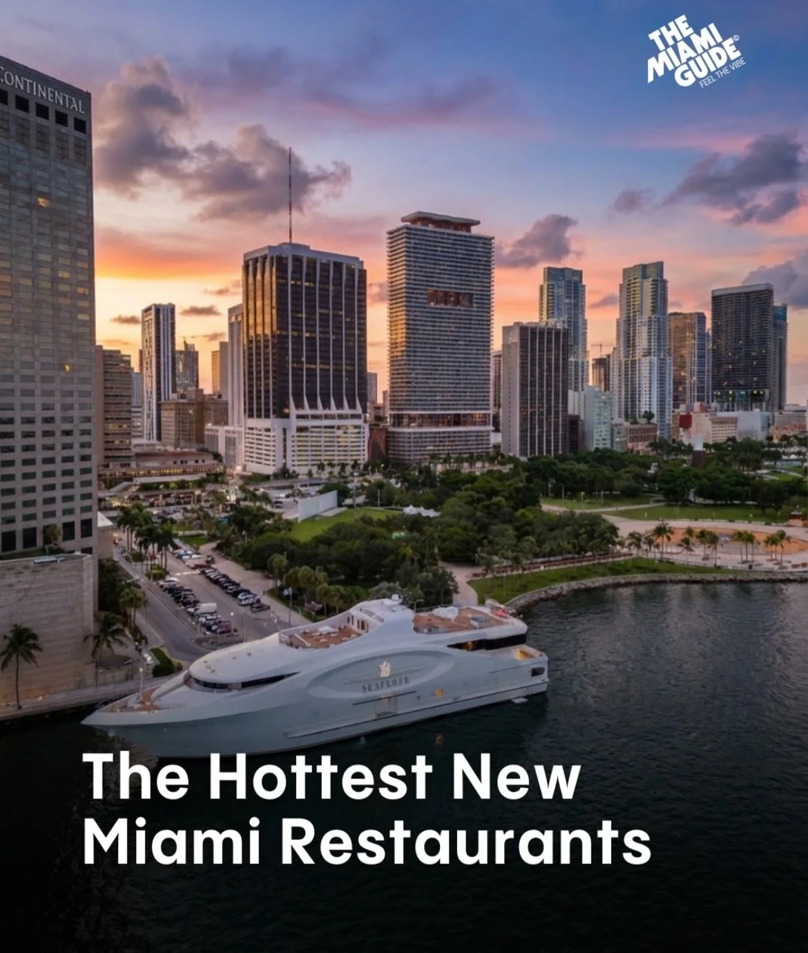 ✨ Thank you to @themiamiguide for featuring us as one of the hottest restaurants in Miami right now.

If you haven&rsquo;t visited our new South of Fifth location yet, now&rsquo;s the time, call us or find us on Resy to book your table.

And don&rsqu