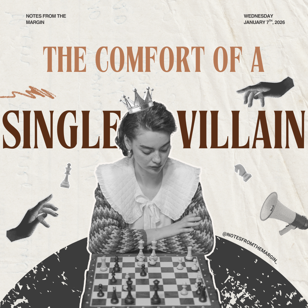 The Comfort of a Single Villain