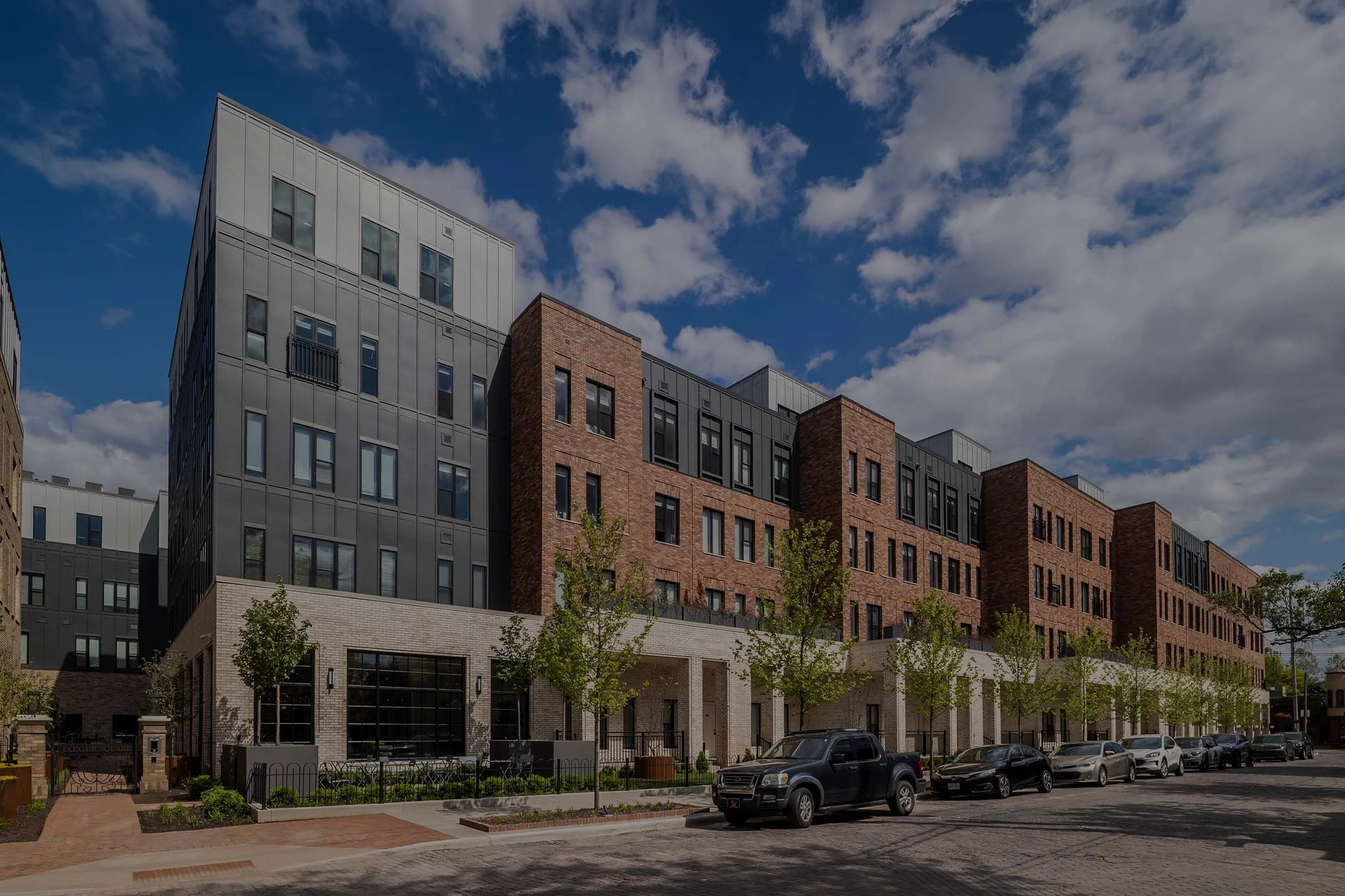 Jaeger Square | German Village Apartments in Columbus, OH | Apartment Building Exterior