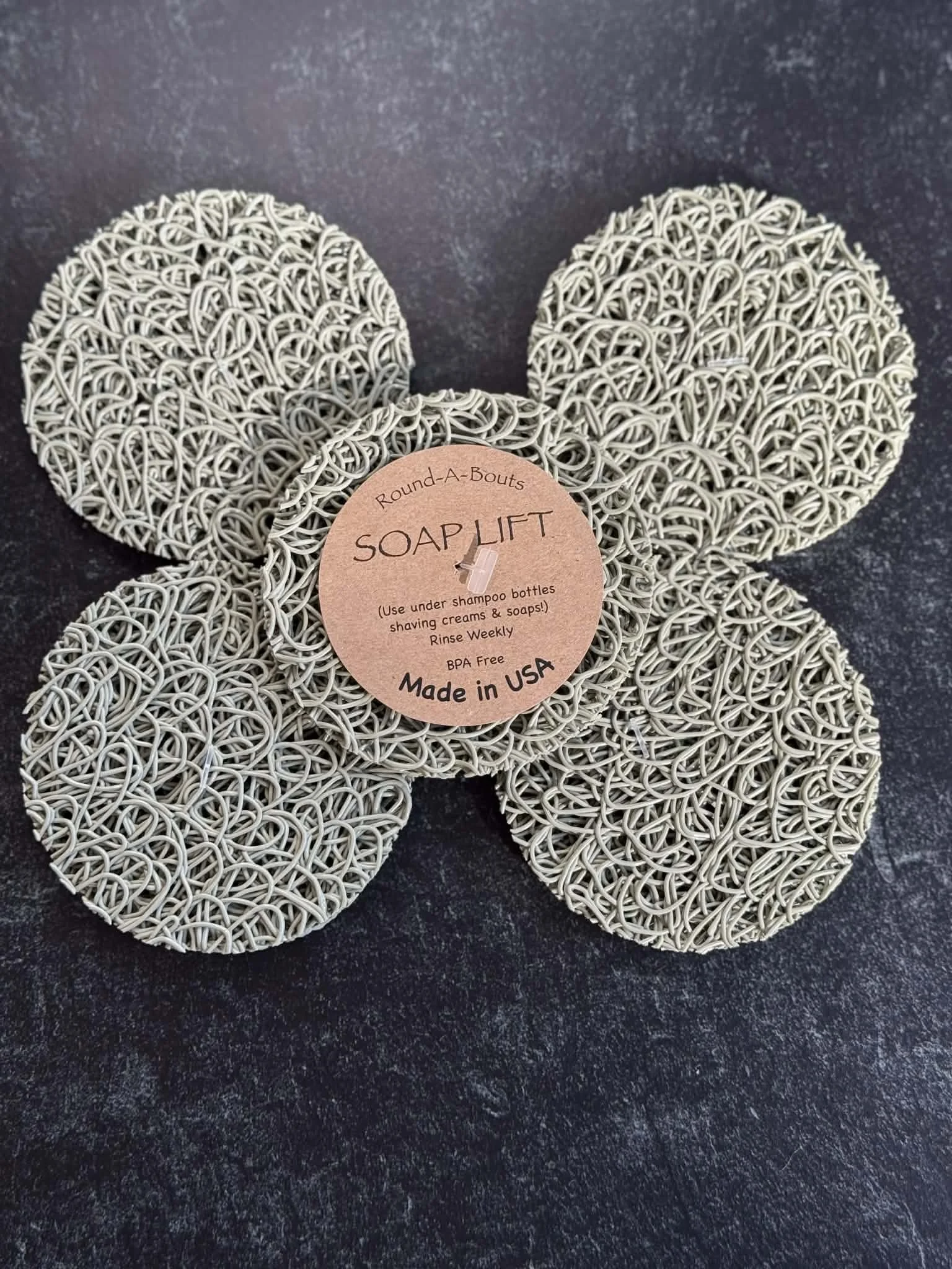 Round Soap Saver Lift® - Sage