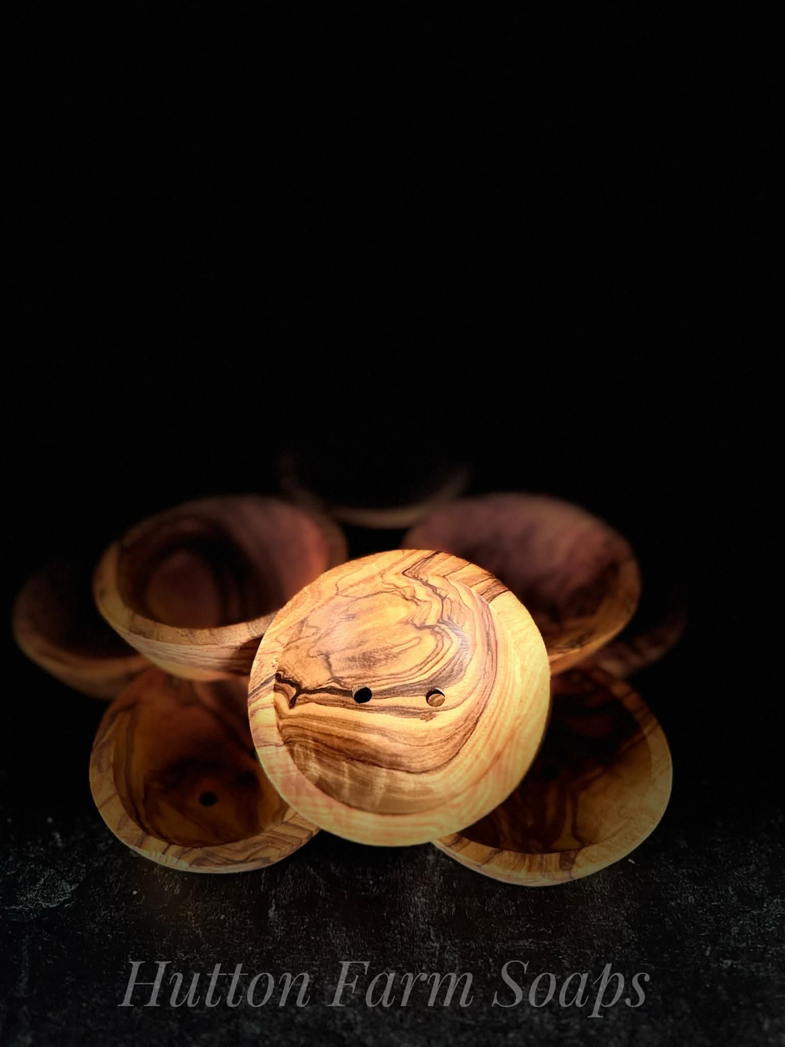 Olive Wood Soap Dish